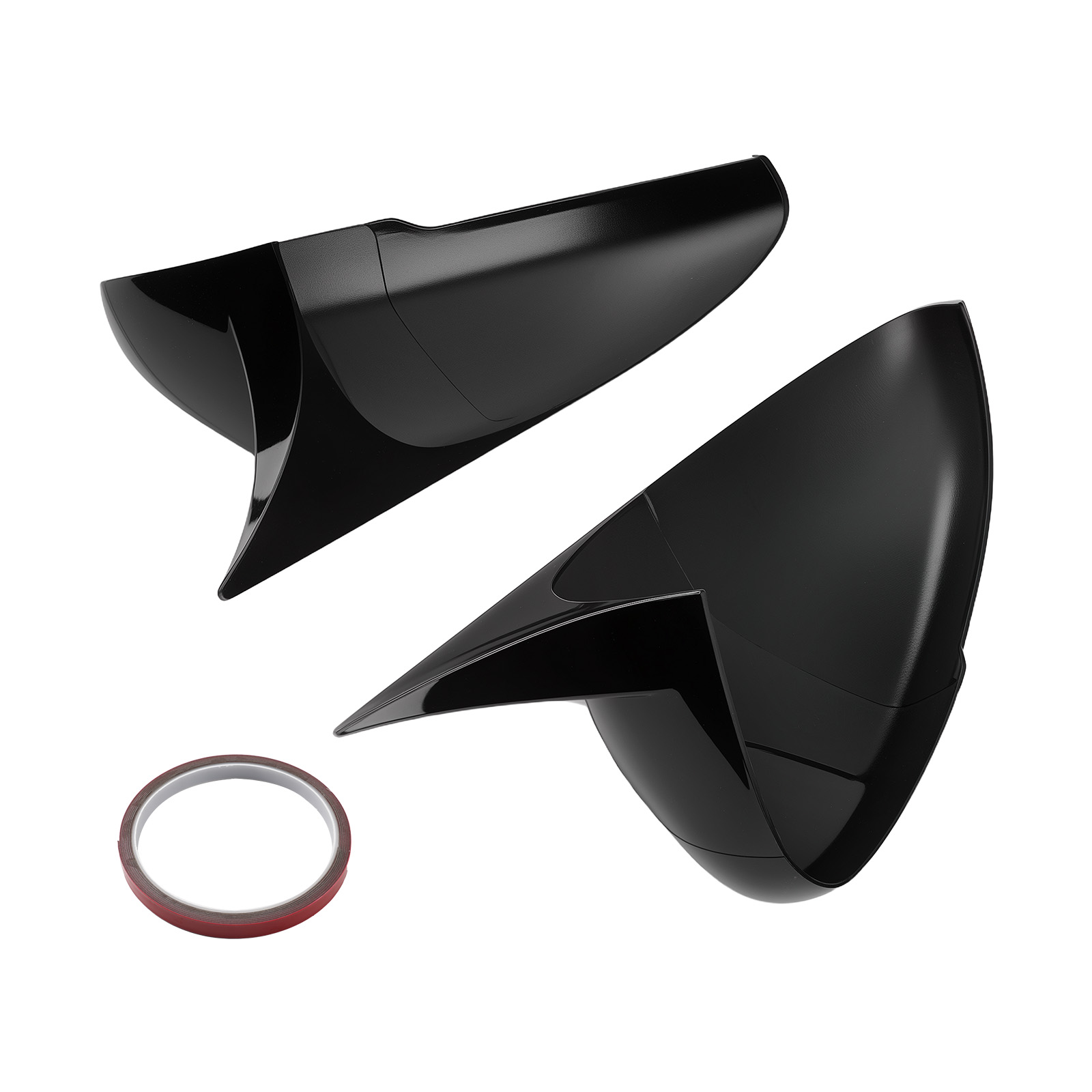 Side Mirror Cover Caps  for Honda Accord 2023+ 11th Gen Black ABS Side Covers