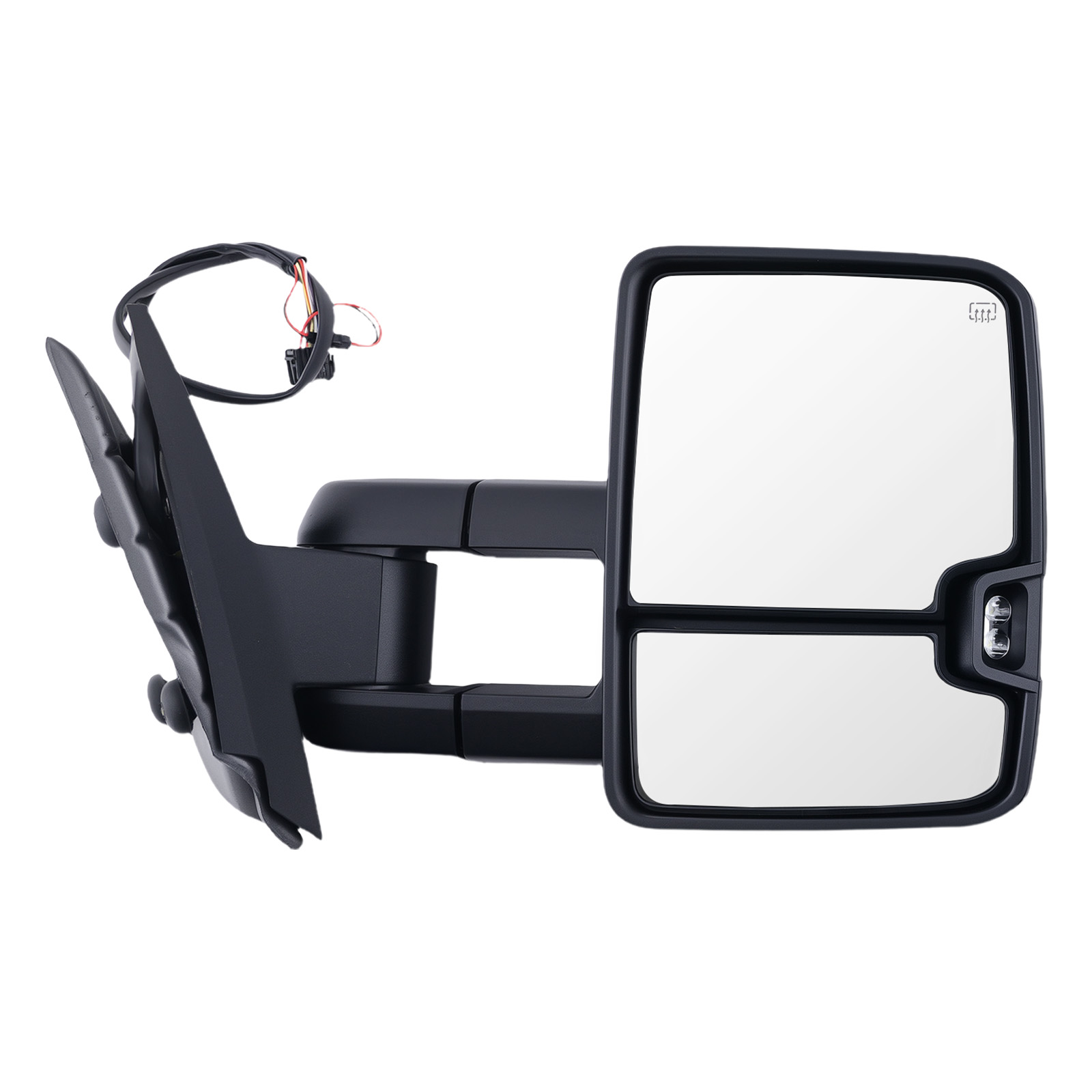 Rear View Mirror for Chevy Silverado 2500 HD 2007-2014 Painted White