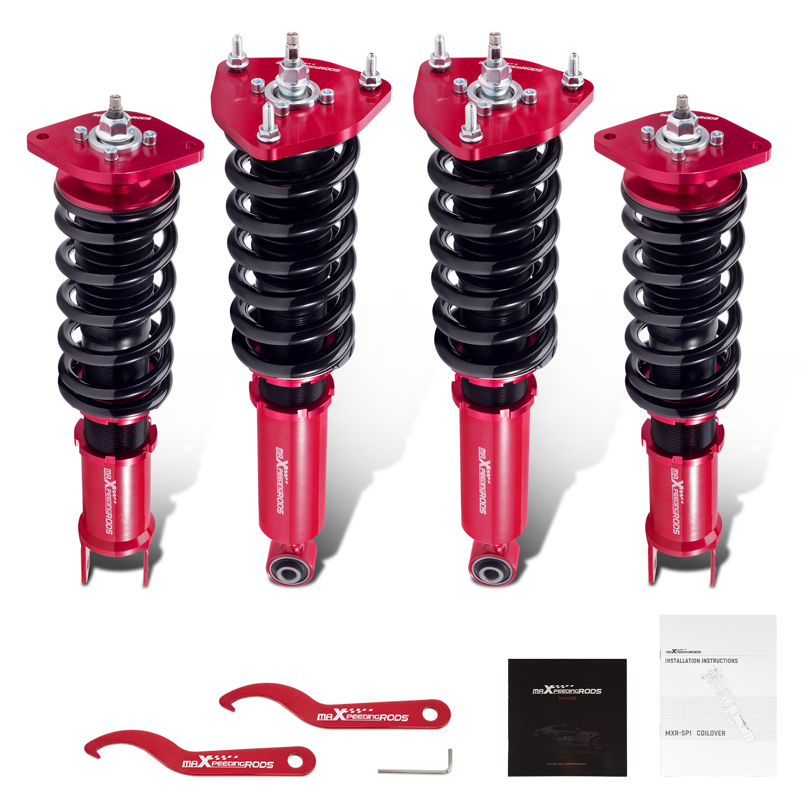 Coilover 24 Way Damper Suspension Kit For Infiniti G37 08-15 Nissan 370Z 09+ RWD