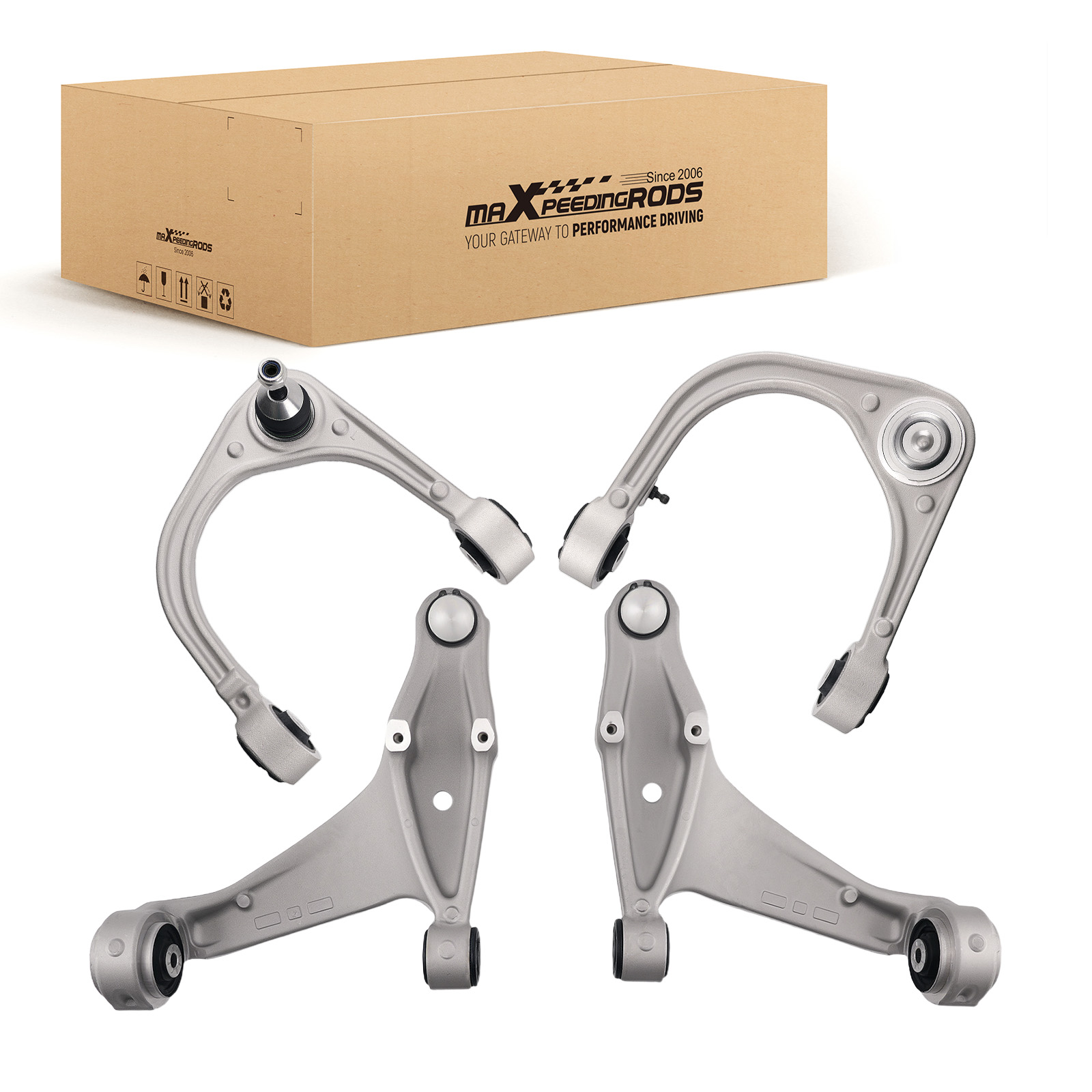 Front Left and Right Control Arms w/Ball Joints for 2008 - 13 2015 Cadillac CTS