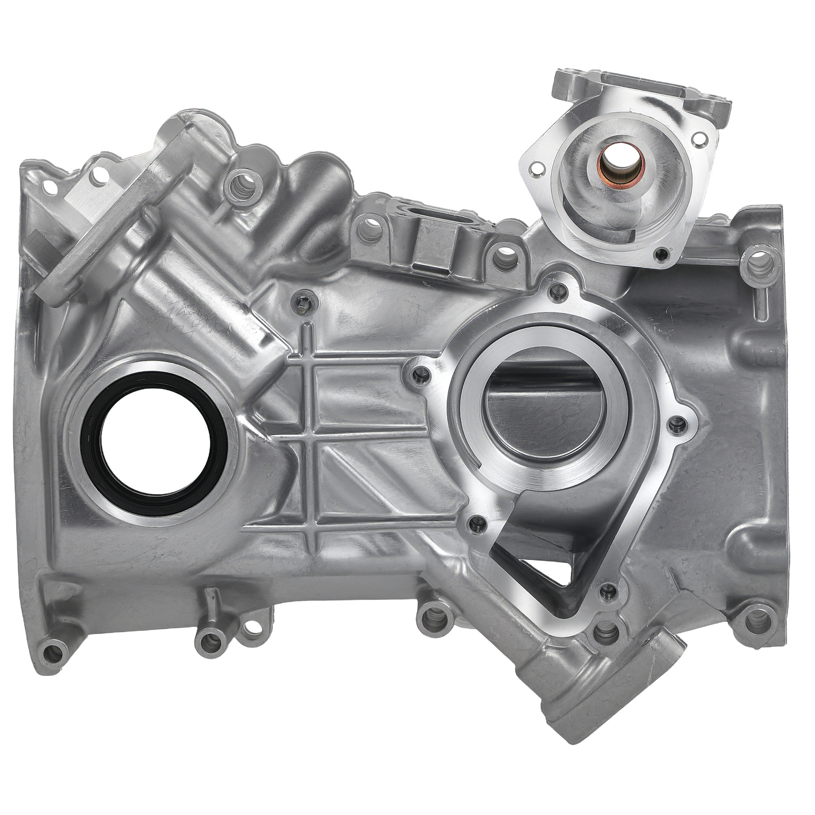 Aluminum Engine Timing Cover & Pump for Nissan Pickup 2.4L 96-97
