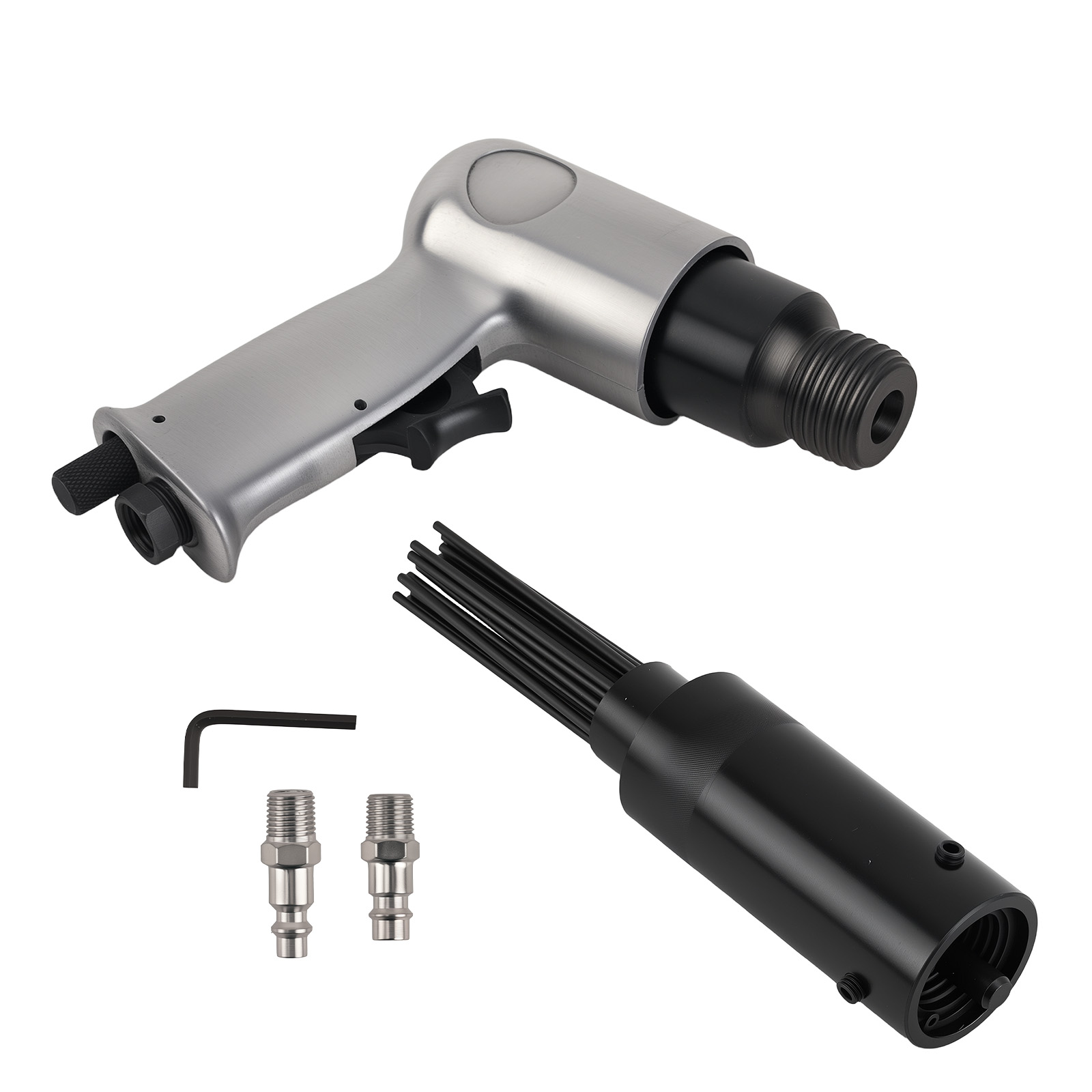 Needle Compressor Pneumatic Soft-Touch Grip Chipping Hammer Tool 3/8