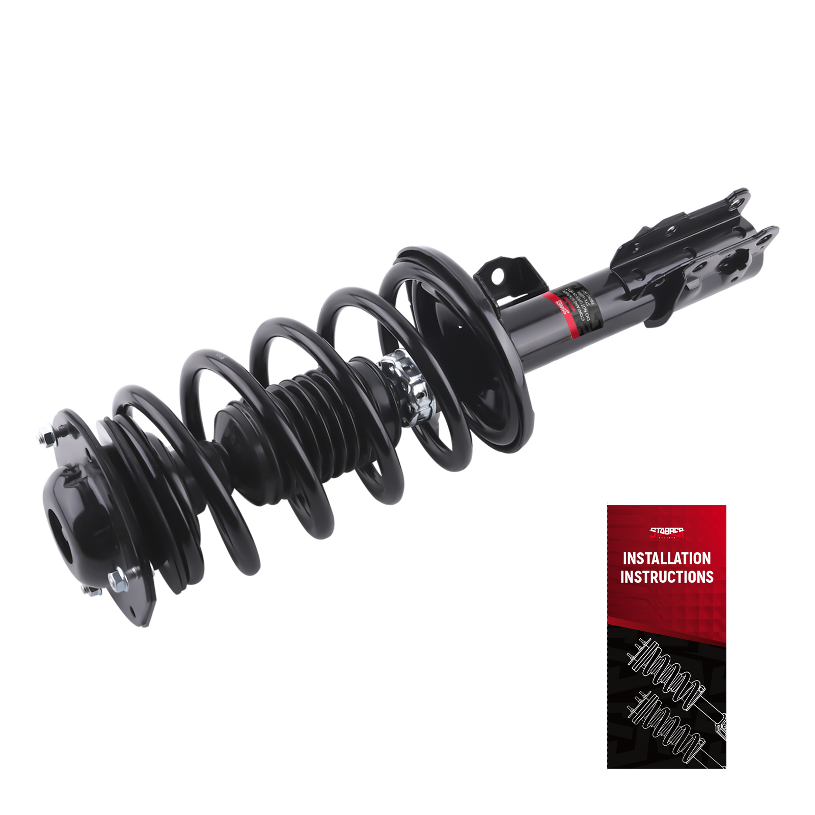 Front Left Strut w/ Coil Spring Assembly for Chevy Malibu Pontiac G6 Saturn Aura