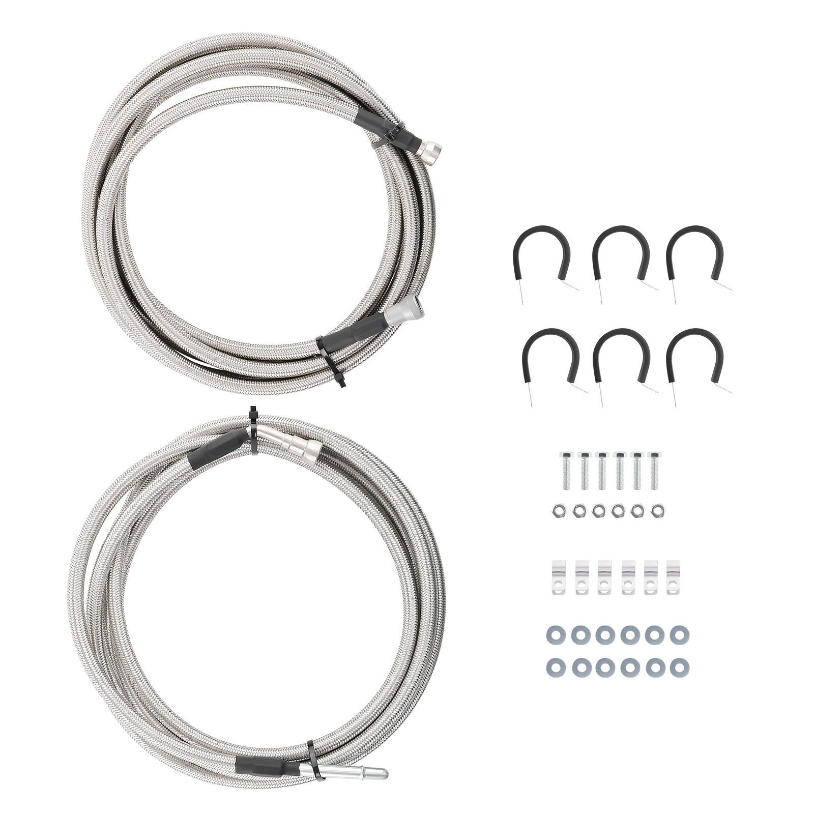 Fuel Lines Kit Stainless Steel For  0-07 Pontiac G5 HHR Cobalt 05-10 2.2L 2.4L