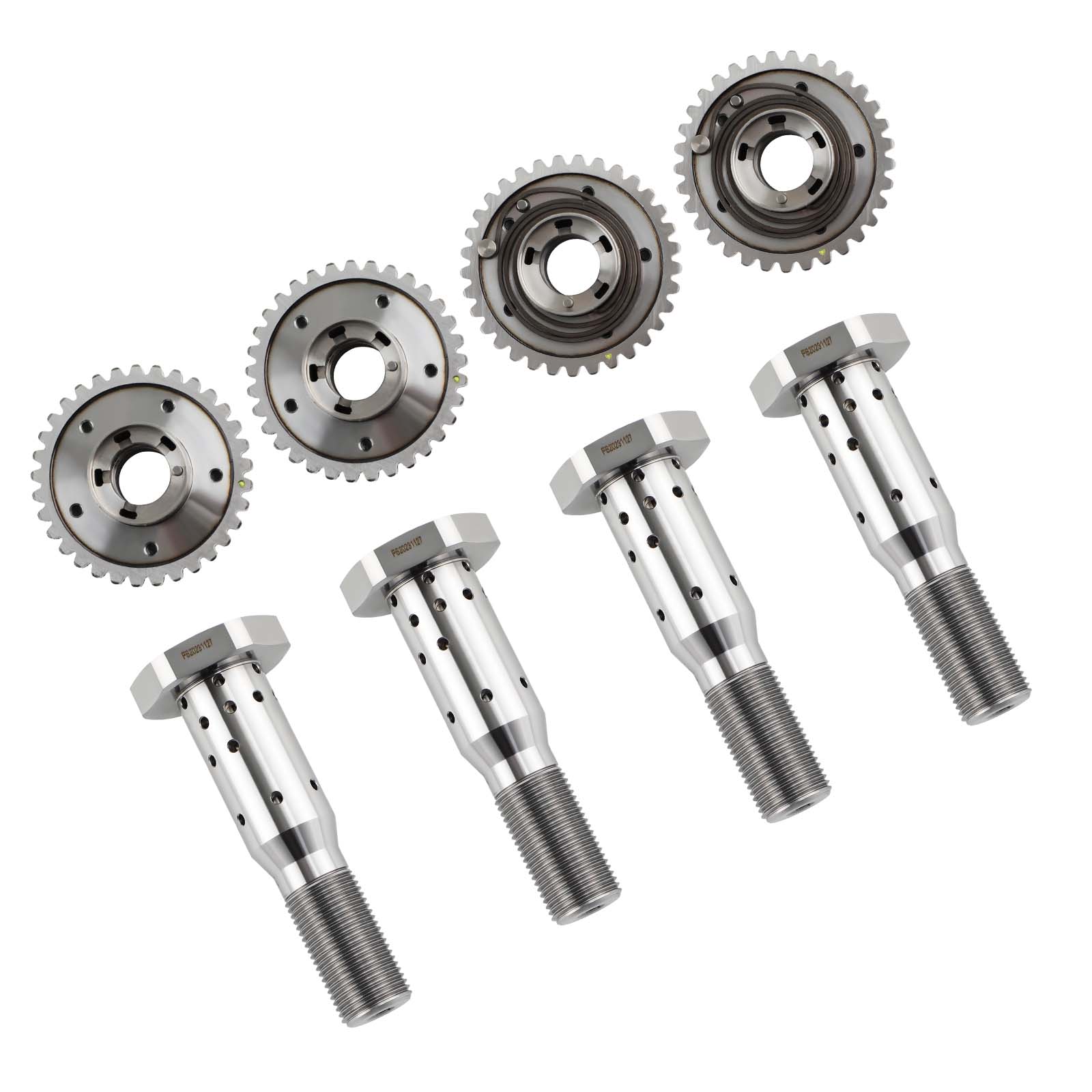 4x Cam Phasers & 4x Oil Control Valves for Chrysler Jeep Dodge Ram 3.6L engine