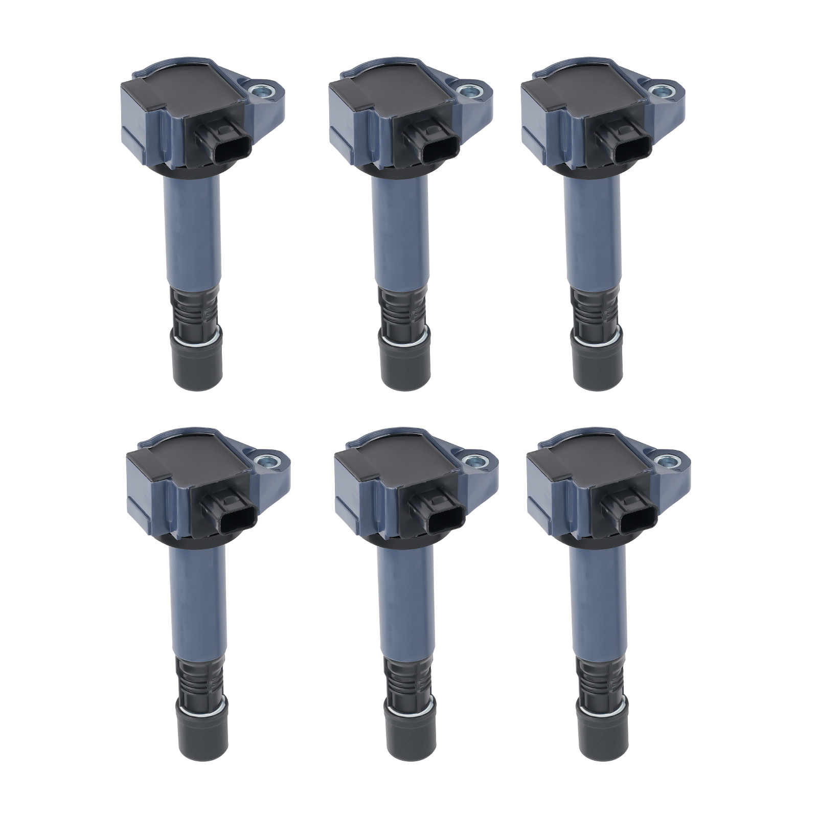 UF713 Ignition Coil & Iridium Spark Plug Set for Honda Accord Pilot Odyssey 3.5L