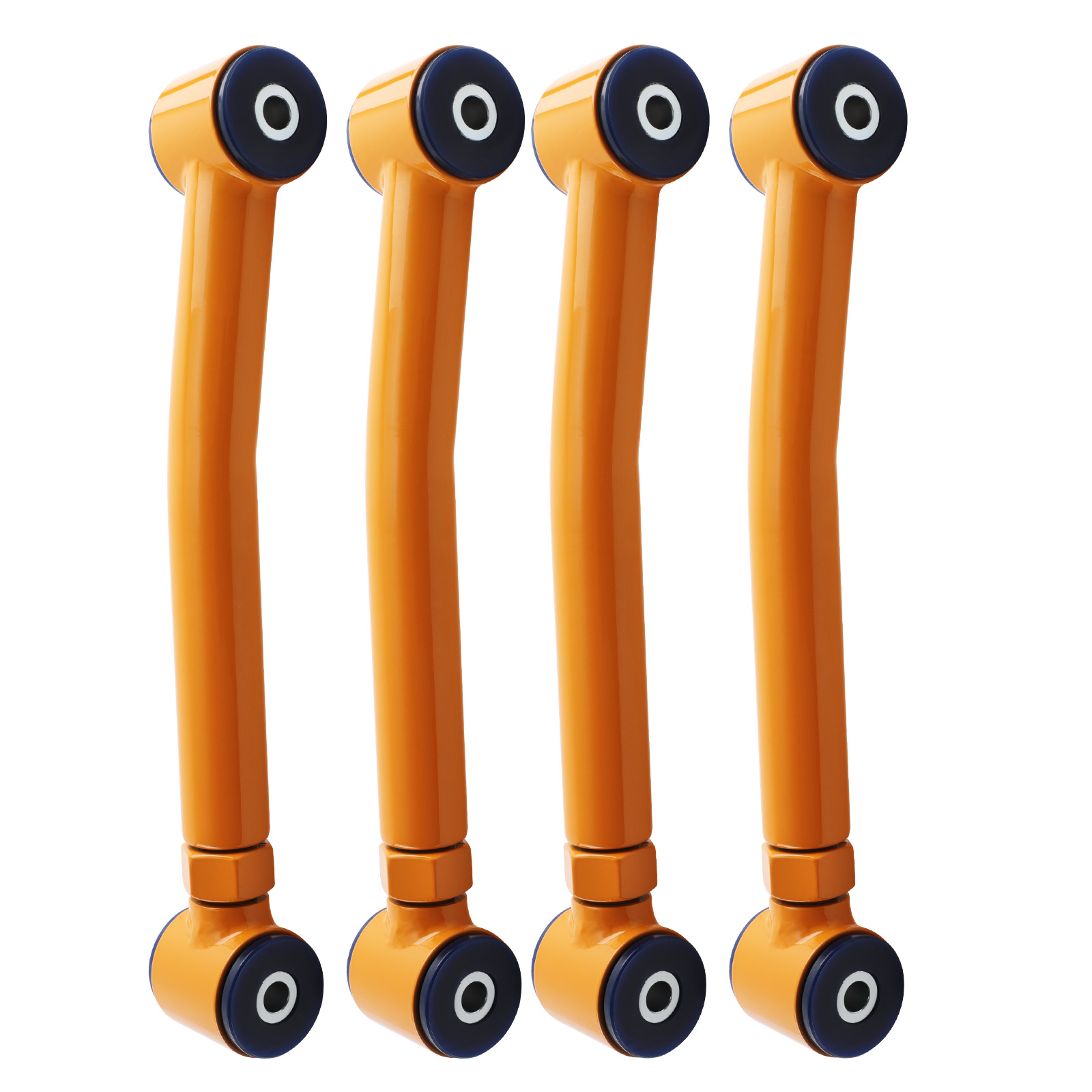 8pc Front Rear Upper lower Adjustable 0-8 inch Control Arms For Jeep Wrangler TJ