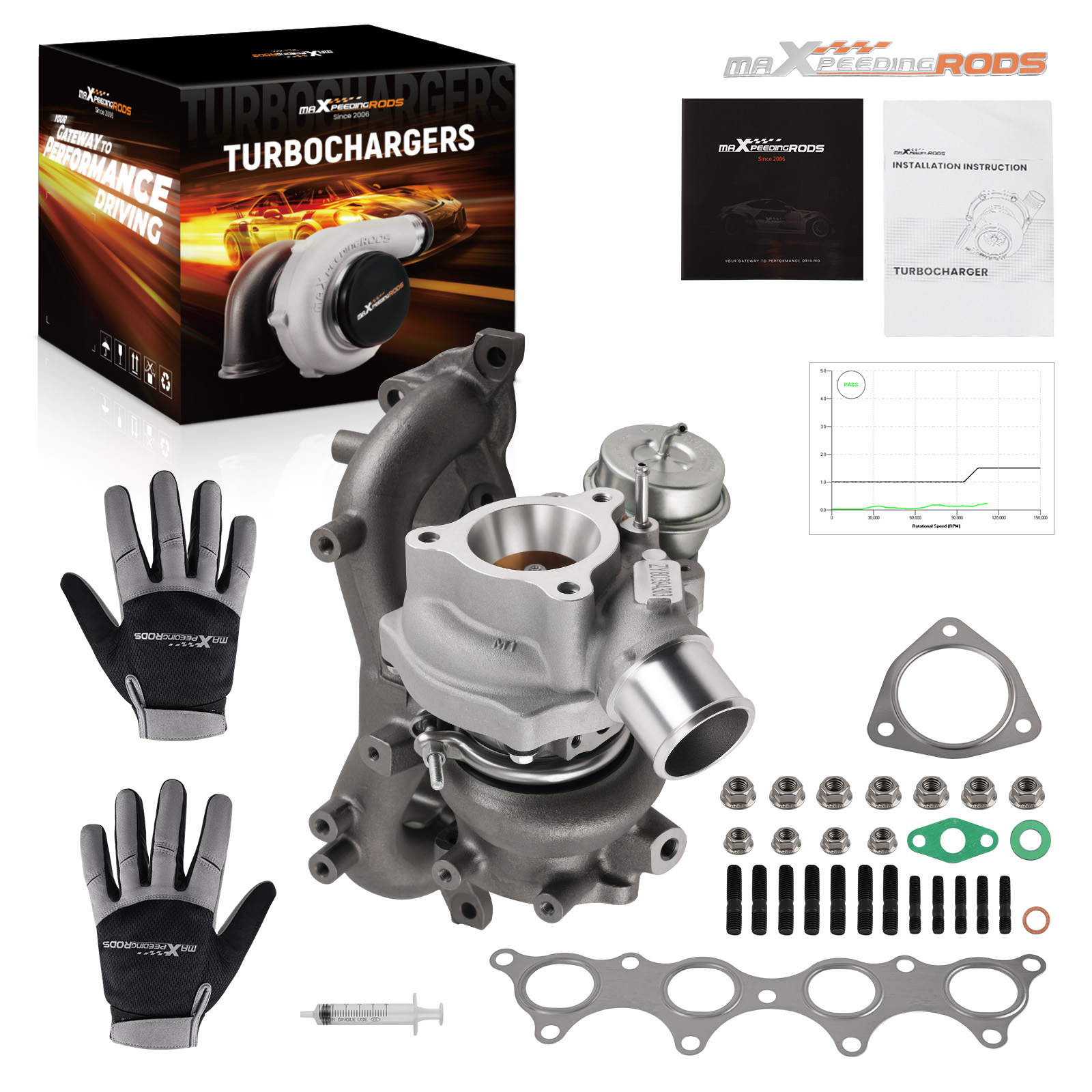 Upgrade Billet Turbo for Kia Forte5 Forte Koup 1.6 L 2014 - 2017 Turbocharger