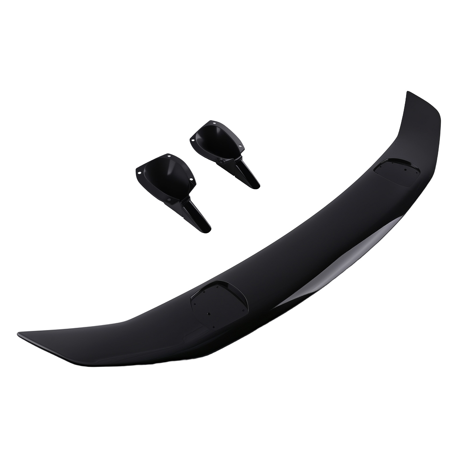 Advanced Pro Trunk Wing Spoiler Gloss Black for Sedan Cars Universal Application