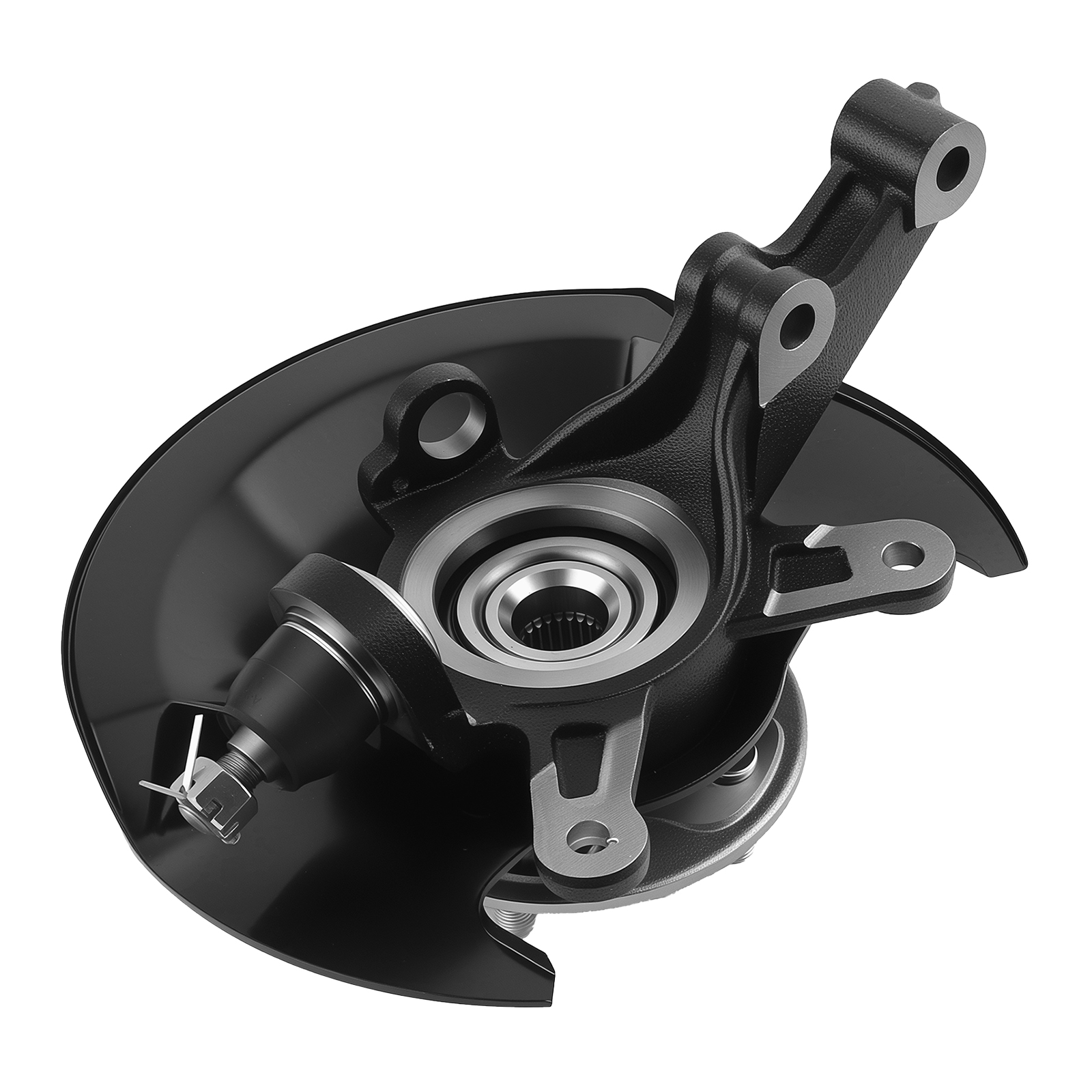 Front Complete Steering Knuckle Wheel Hub Kit for Honda Civic L4 2001-02 698478
