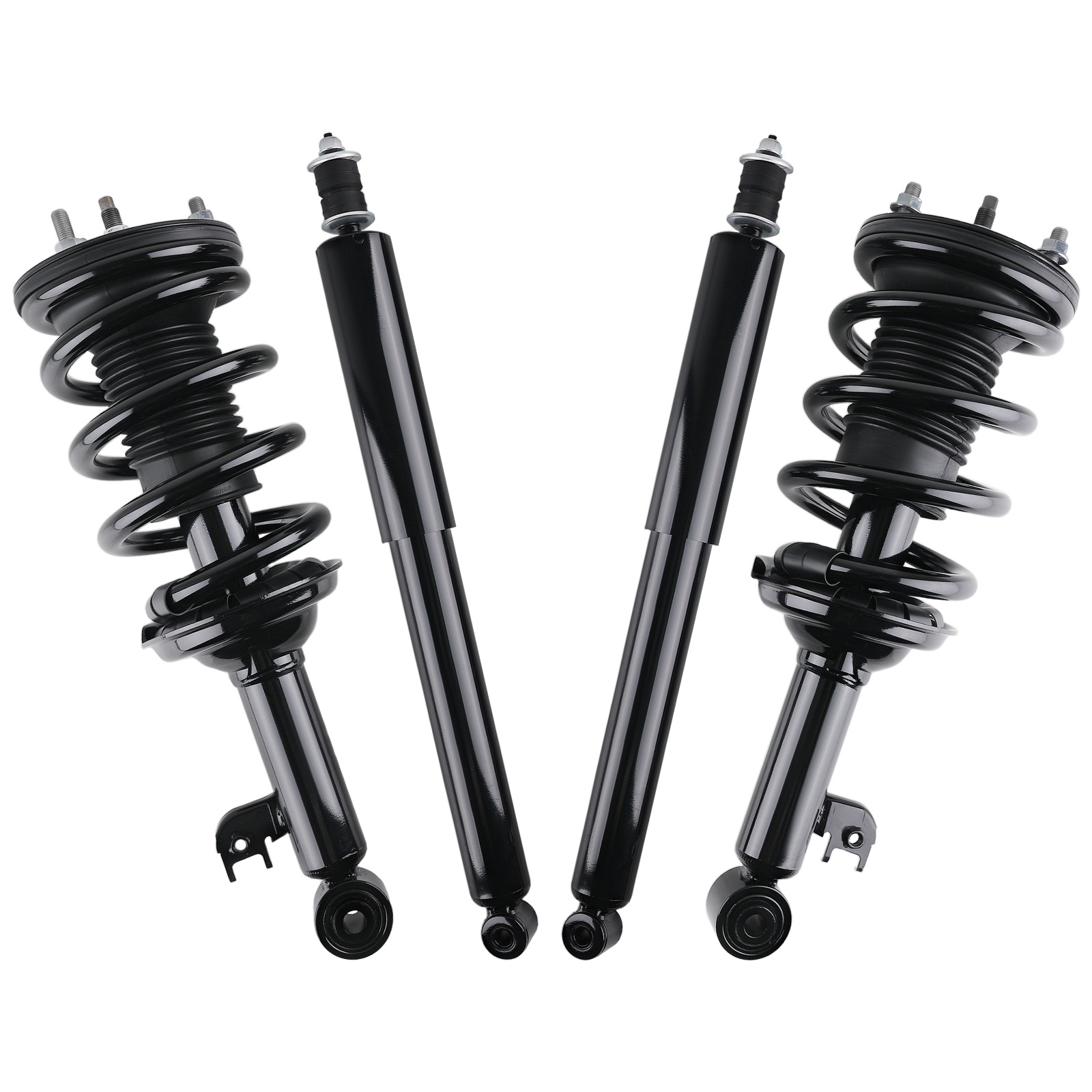 Set 4 Front Quick Complete Strut Rear Shock For 2005-2015 Toyota Tacoma Base RWD