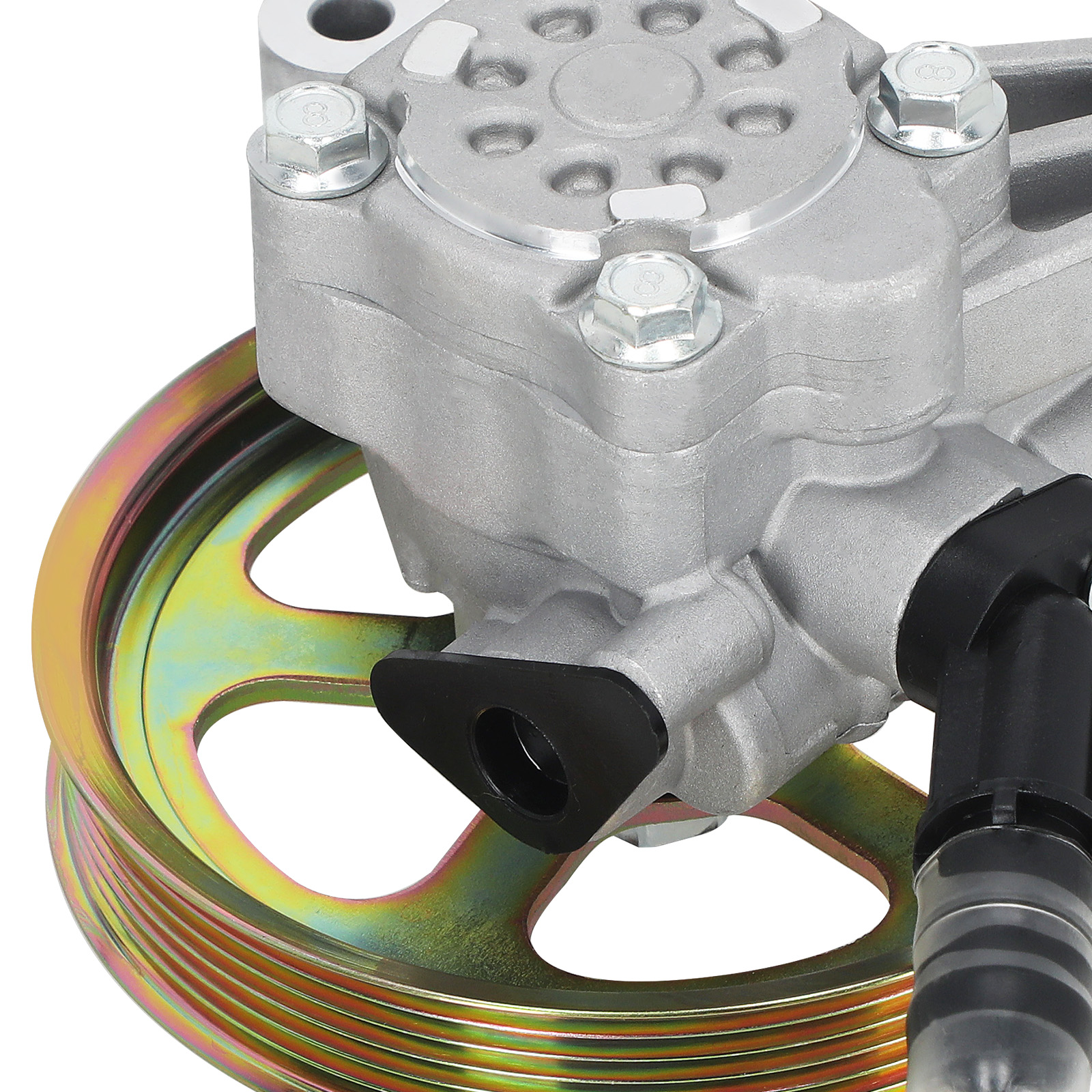 Power Steering Pump w/ Pulley For Honda Ridgeline V6 3.5L 2006-11 36P0855