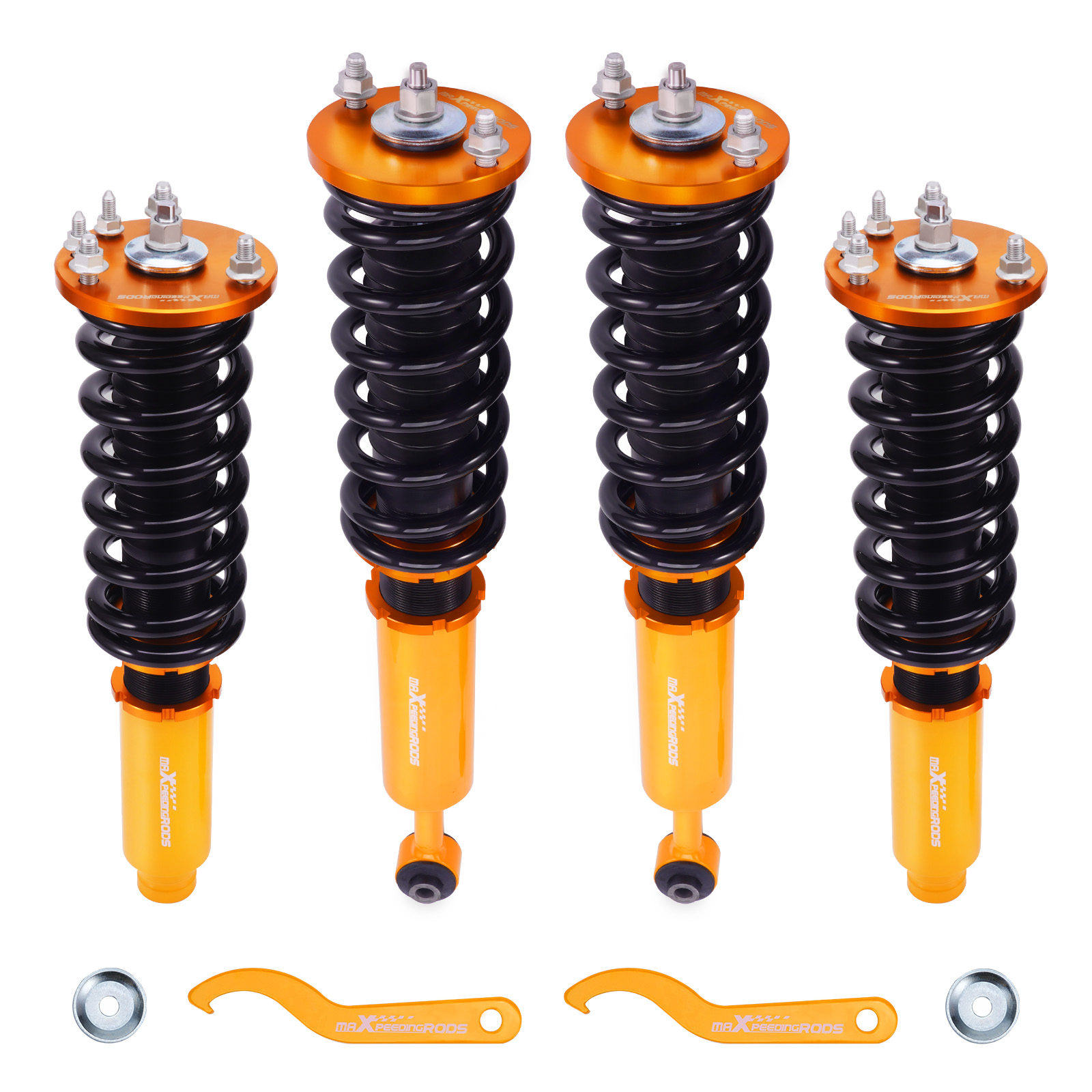 Coilovers Shocks Absorber Springs Kit For Honda Accord 1998-2002 Adj. Height