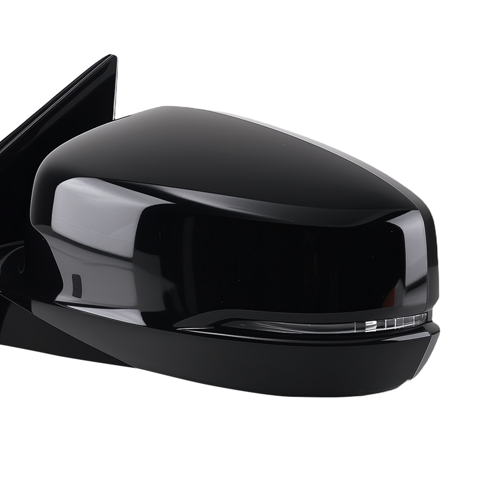 Left Door Mirror Heated Convex for Honda Accord Touring 2013-2017 Black