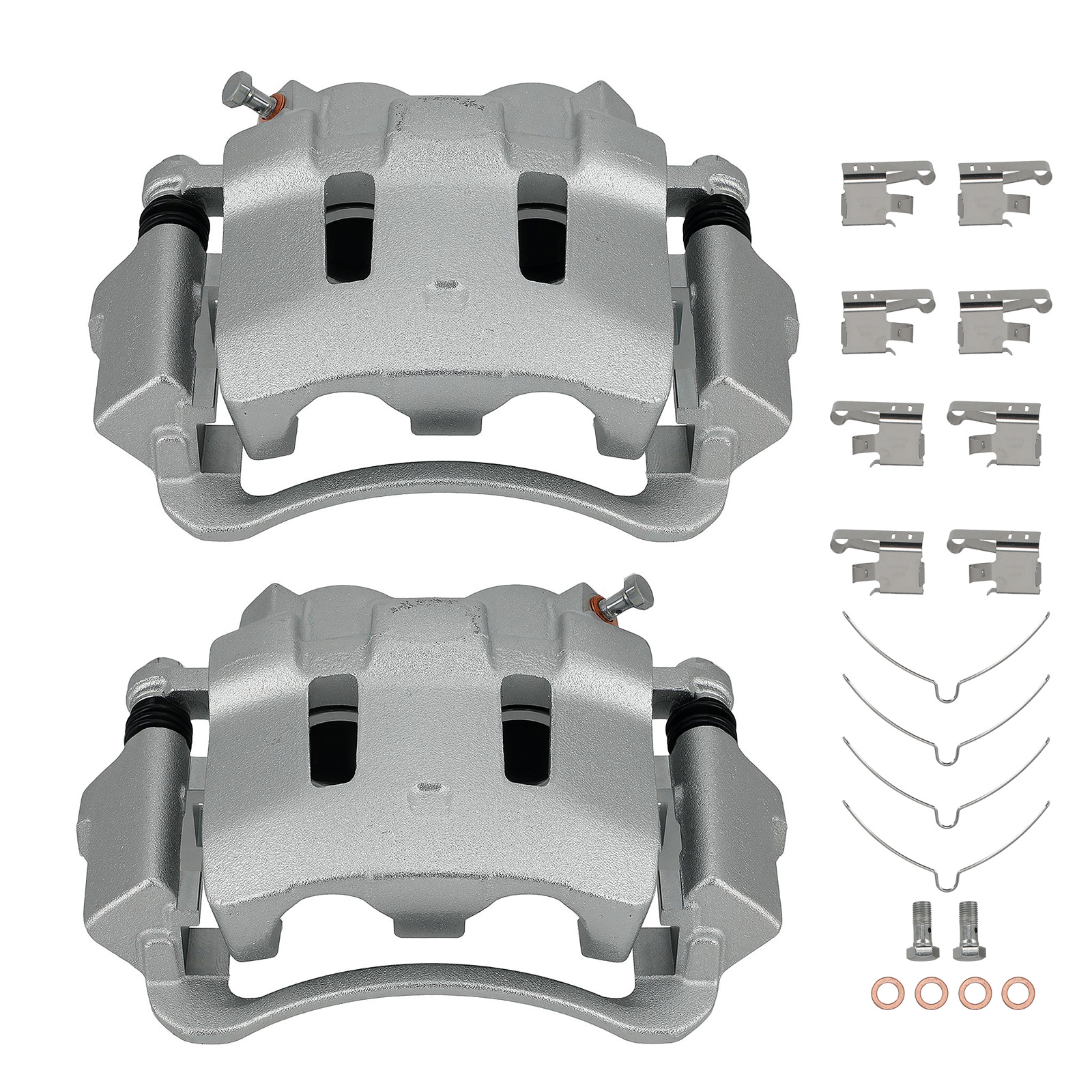 Front Complete Brake Caliper Set for Ford F250 F350 Super Duty 99-04 18-B4791