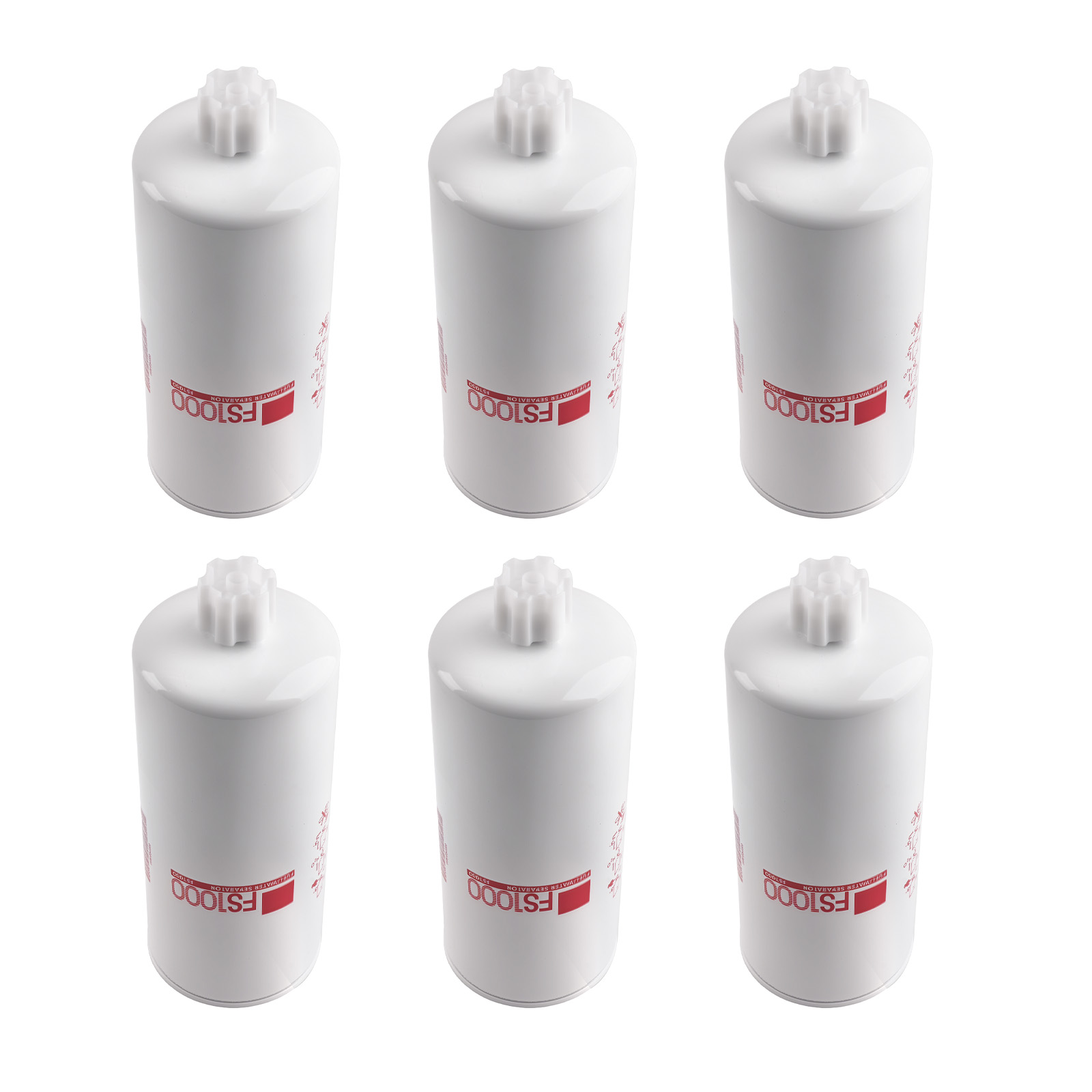 6 PCS FS1000 Fuel Water Separator for CAT/Cummins 3329289 2568753 P551000