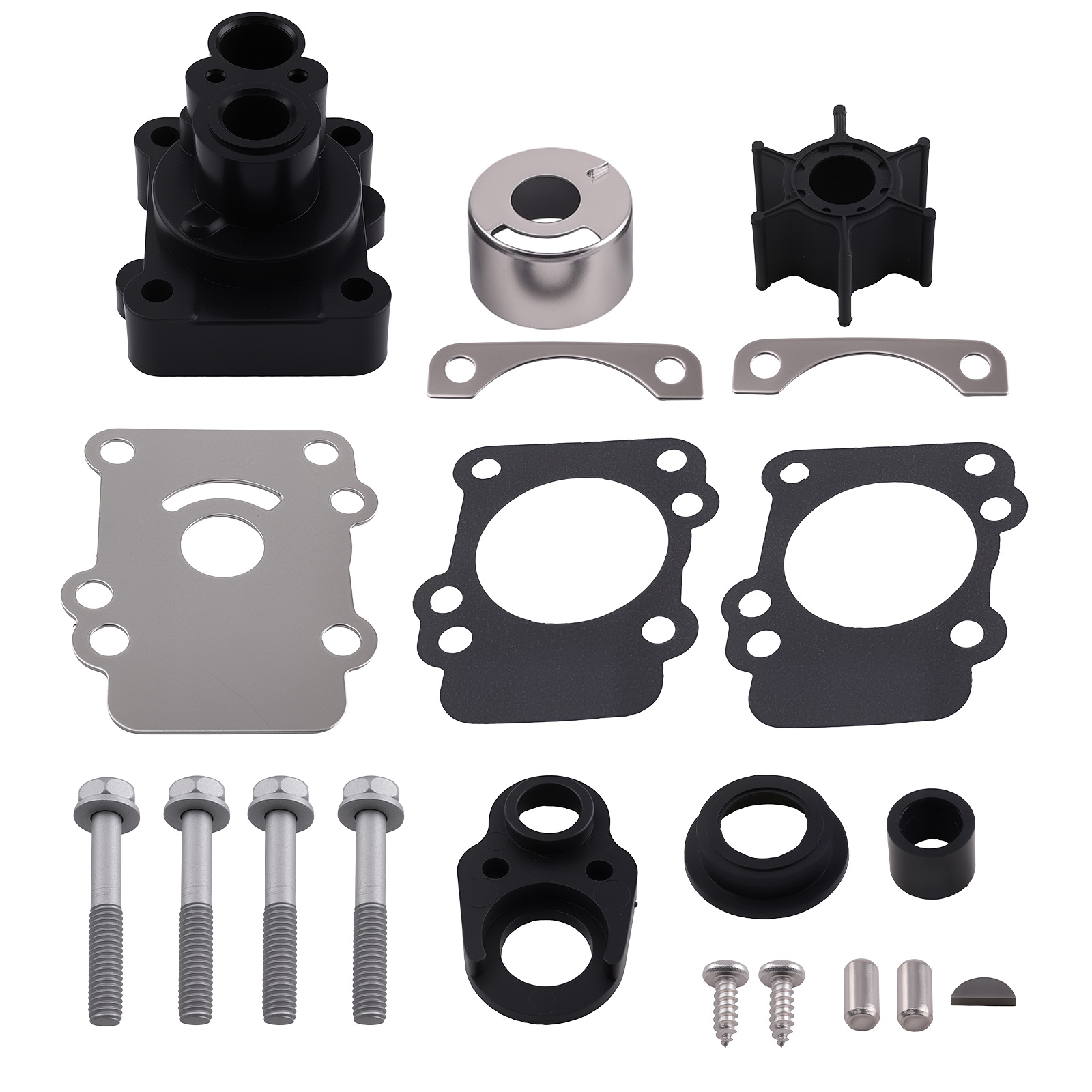 Boat Impeller Set for Yamaha 9.9HP 15HP 682-W0078-A1-00 Pump Repair Kit