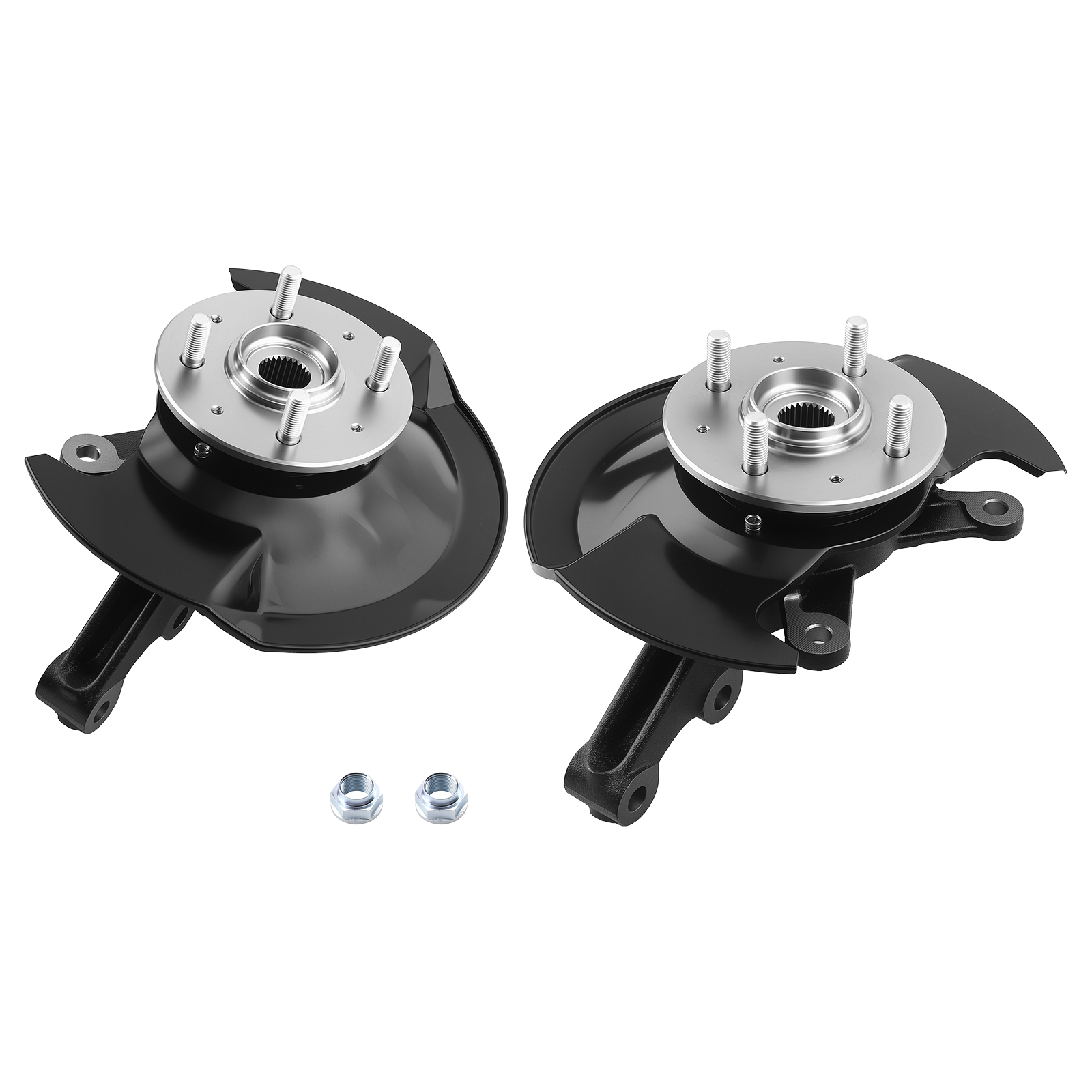 Front Complete Steering Knuckle Wheel Hub Kit for Honda Civic L4 2001-02 698478
