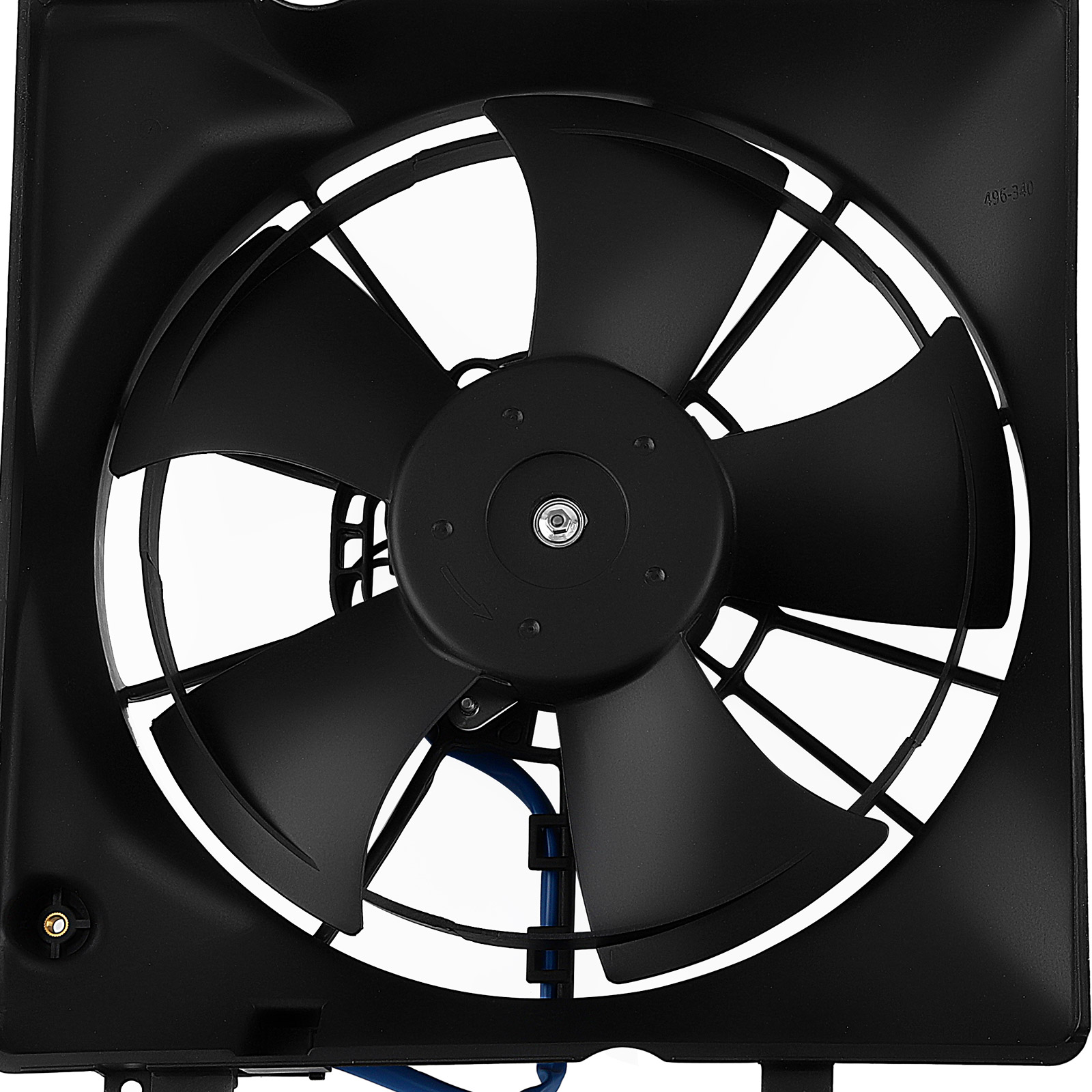 Left & Right Radiator Condenser Cooling Fan Assembly For Honda Civic 2012-2015