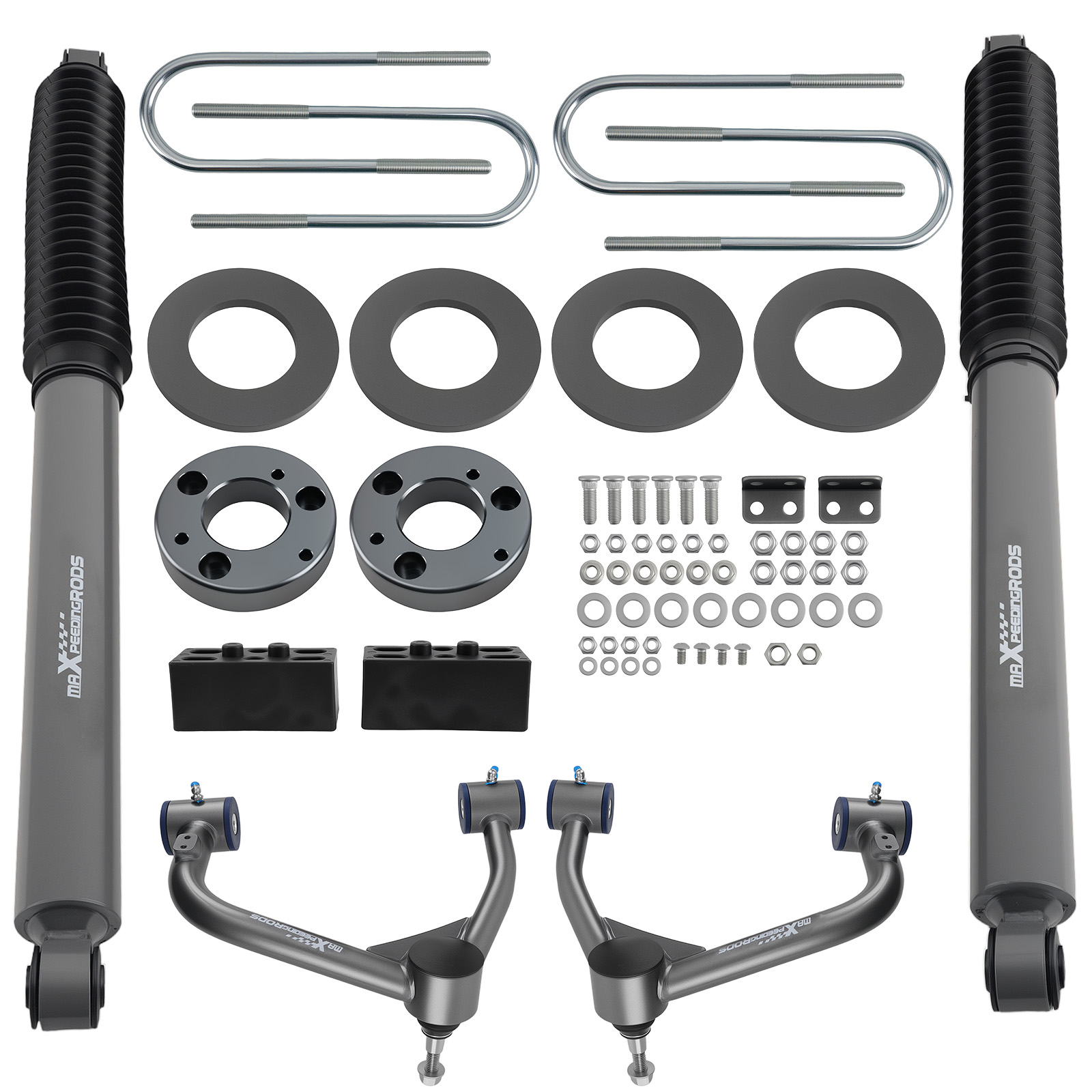 Front Rear Shock Lift Leveling Kit 3
