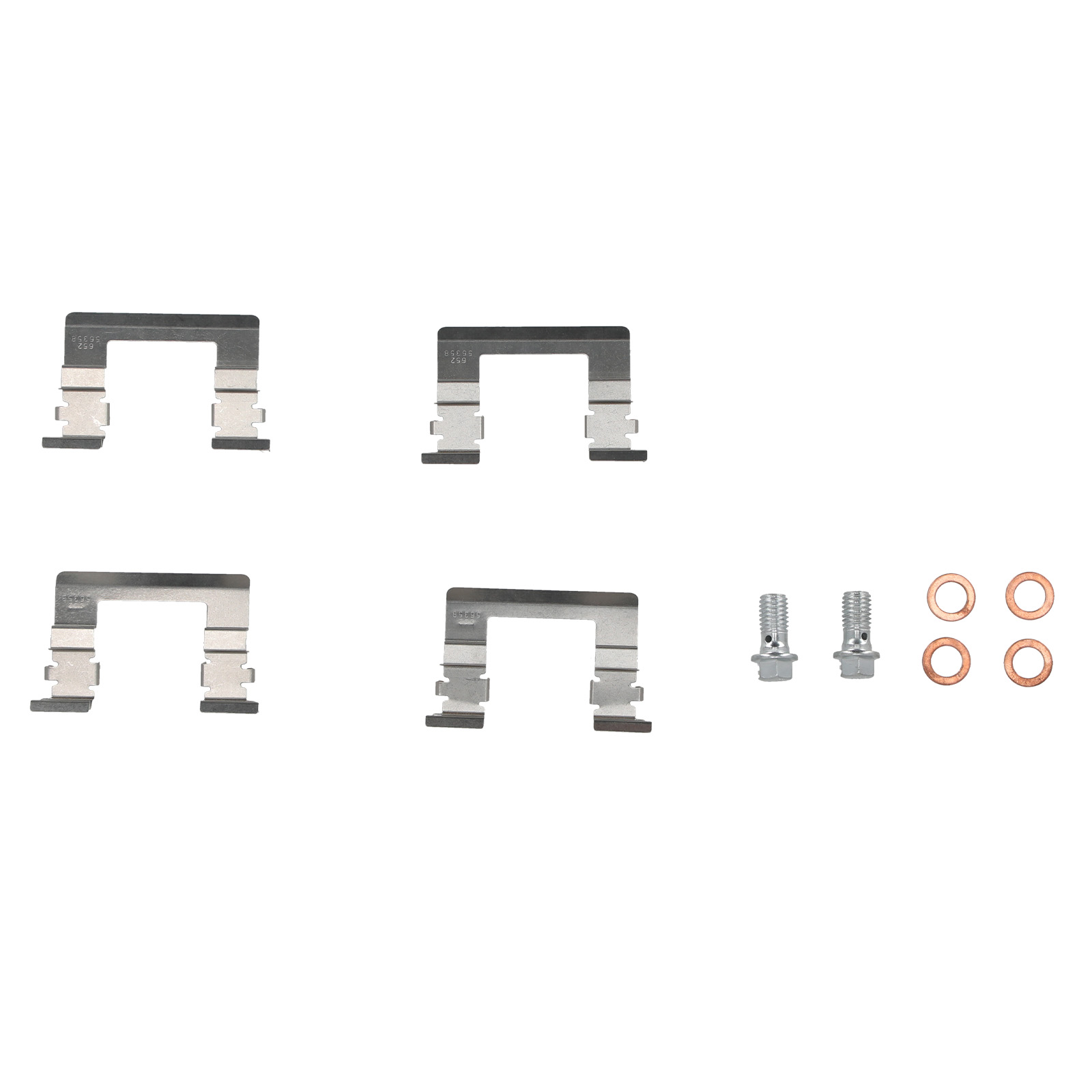 Brake Caliper Pair Front for Impala Lucerne 2006-2013 with Installation Hardware