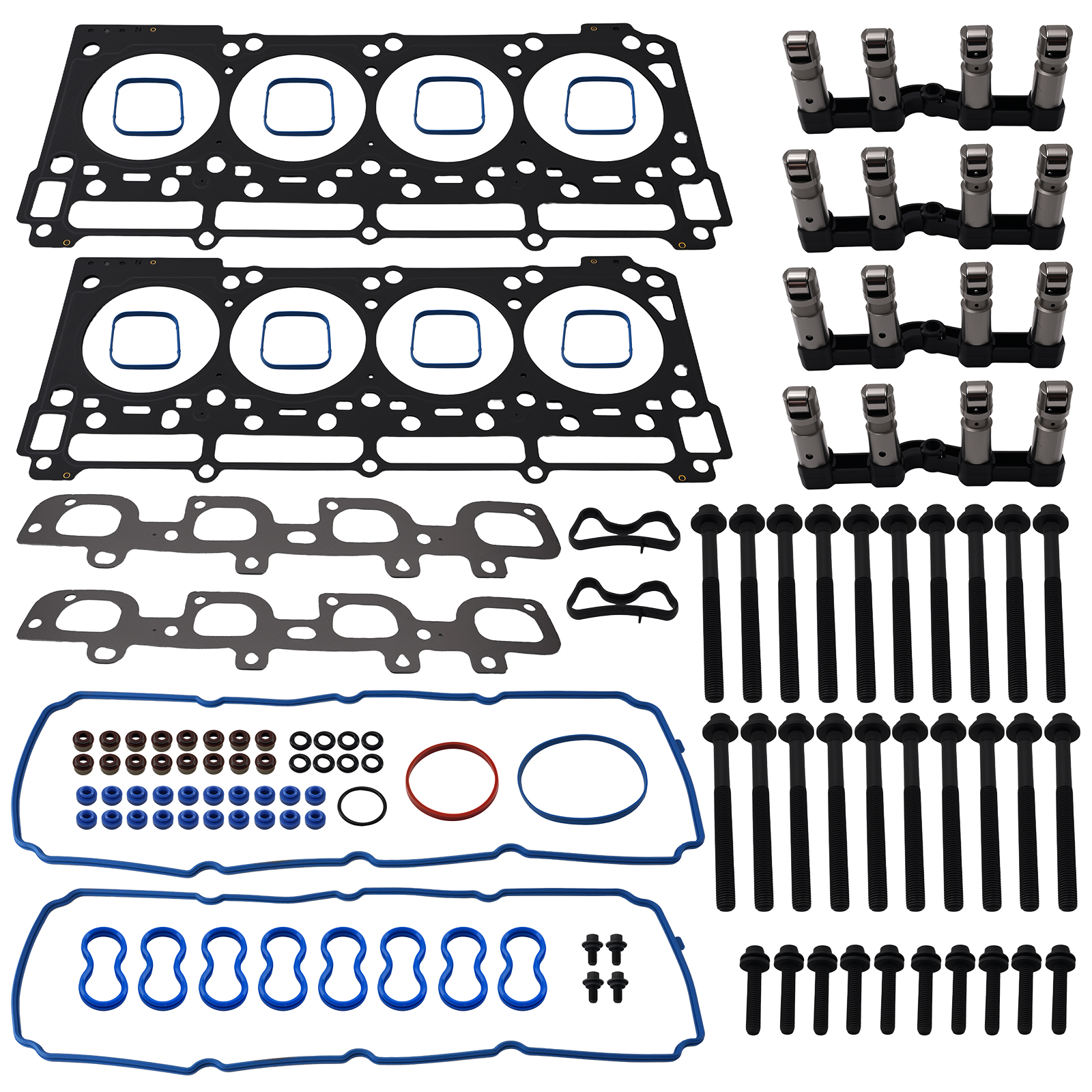 Engine Head Gasket Bolts Lifters Kit for Chrysler 300 6.4L 2012-2014 5038785AB