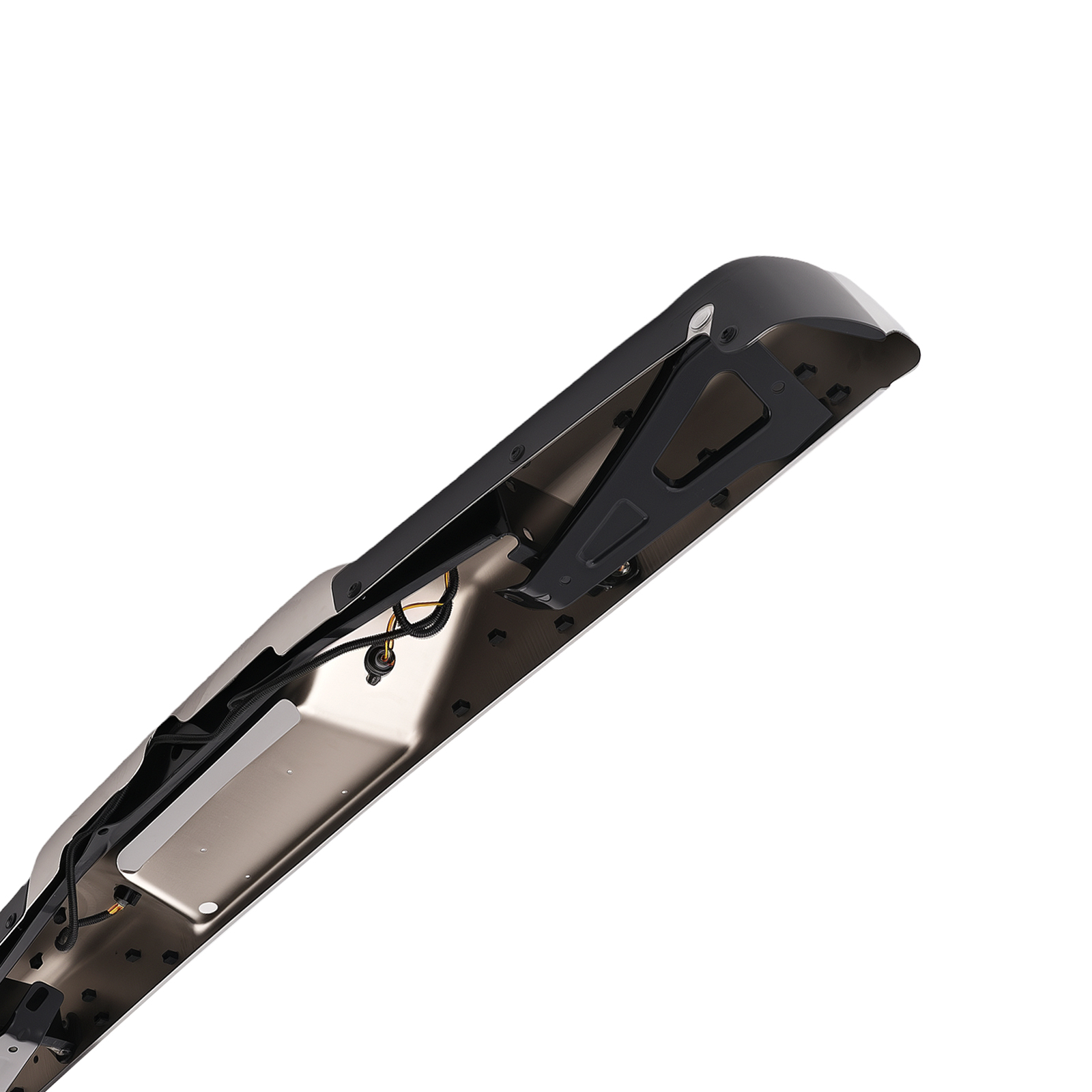 Chrome Rear Bumper for Dodge Dakota 1997-2004 55295665 Steel Plastic