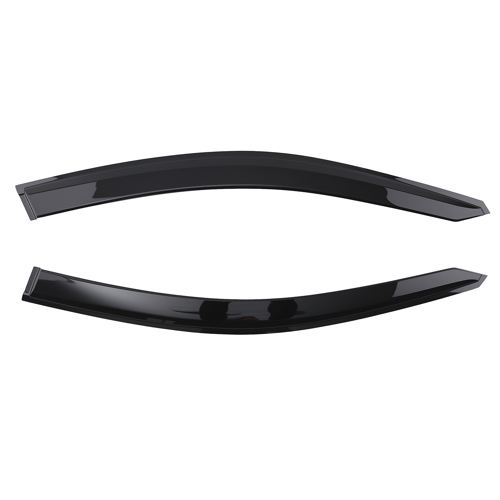 Window Rain Guard for Subaru WRX 2015-2021 Wind Deflectors Visor Black 4Pcs