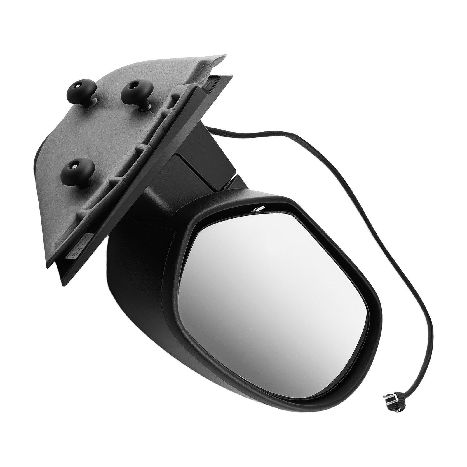 DriverSide View Mirror for GMC Sierra 2500HD 2007-2014 Heated 12800877L Black