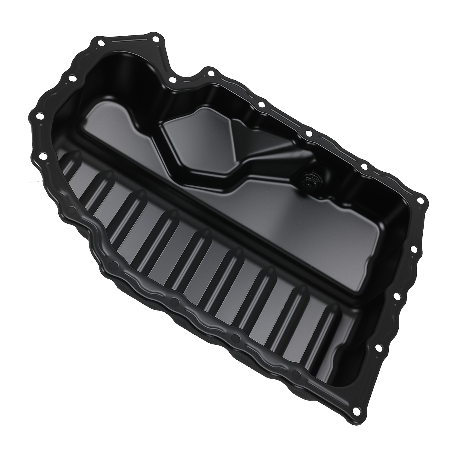 Steel Oil Pan Direct Replacement for Audi L4 1.8L 2.0L L5 2.5L V6 3.6L Engines
