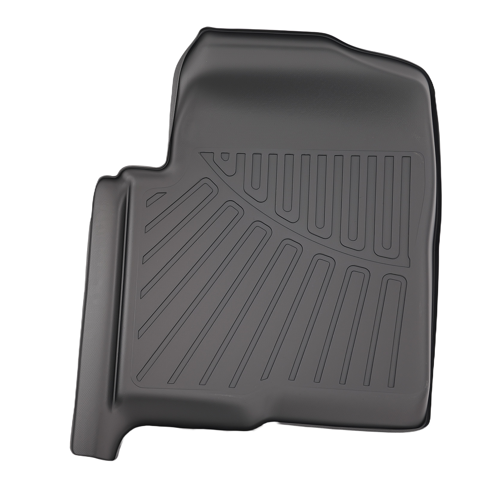 Carpet Floor Mats for Ford F-150 SuperCrew Cab 2010-2014 Black TPE Waterproof