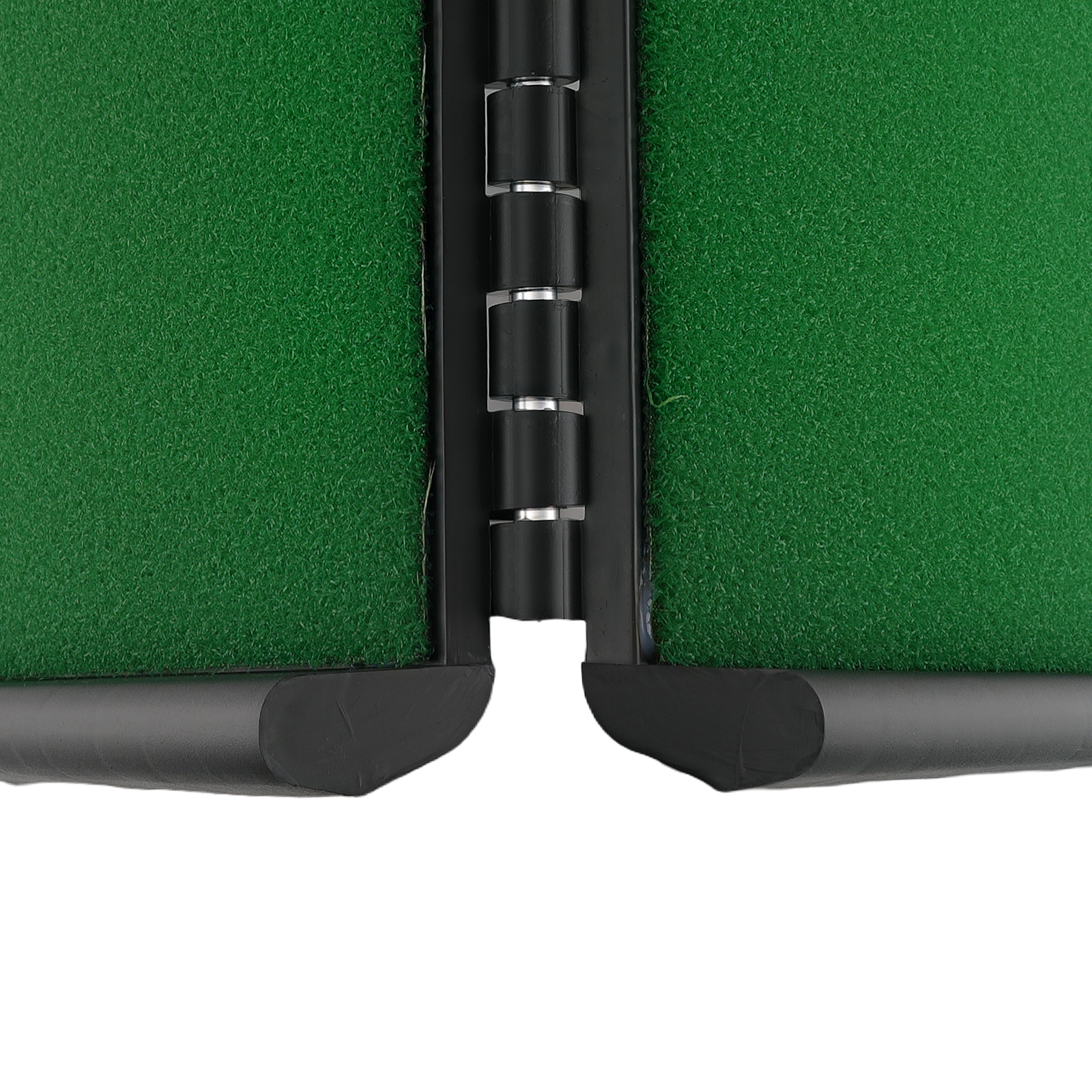 Dog Ramp with Safety Latch & Non-Slip Grass Surface Bi-Fold Portable