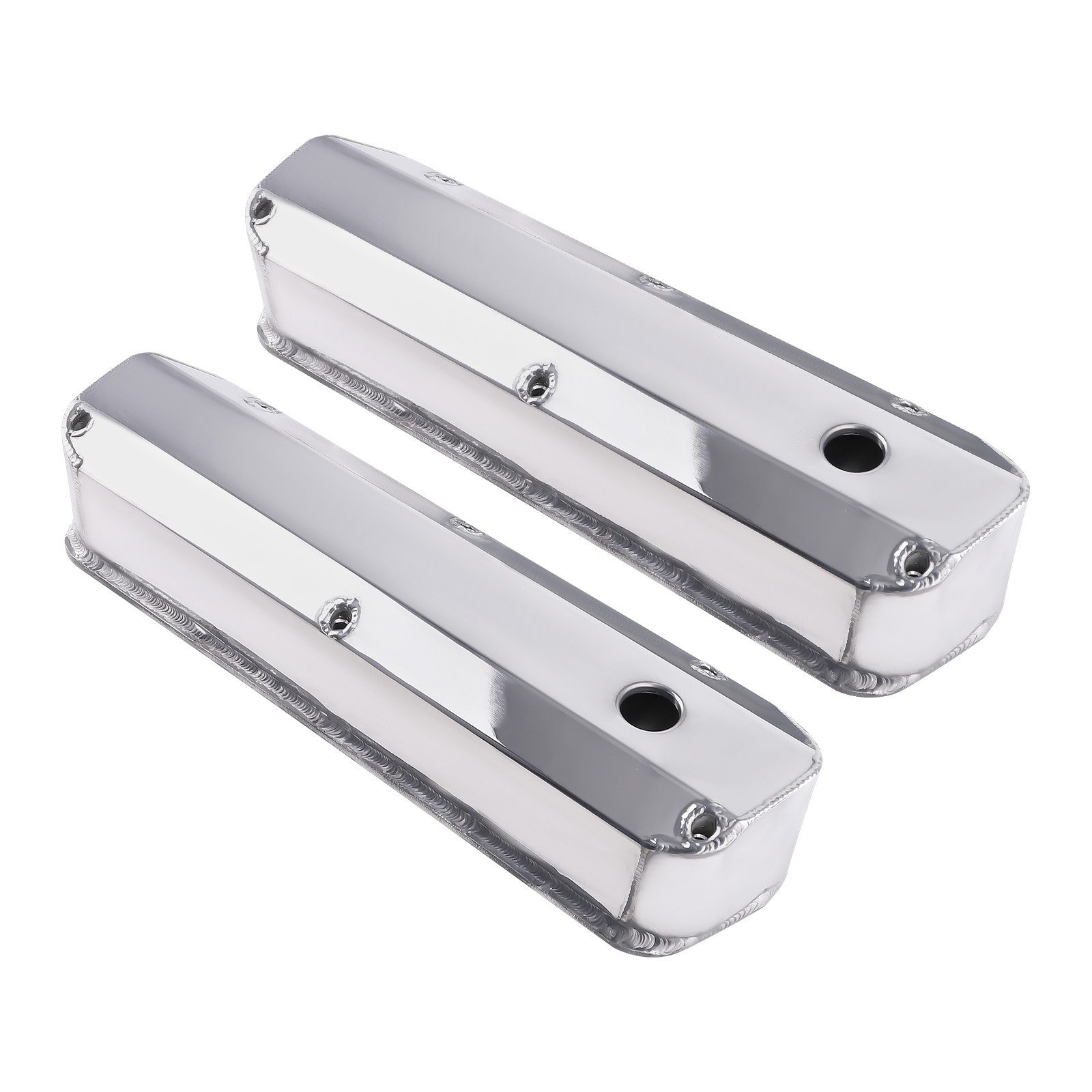 Baffled Valve Cover Set for Ford 260 289 302 351W 1962-85 3.5