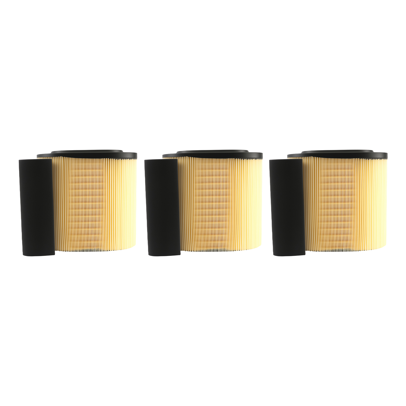 3 Pack Air Filter for Ford F250 F350 Super Duty 2017-19 6.7L FA-1927