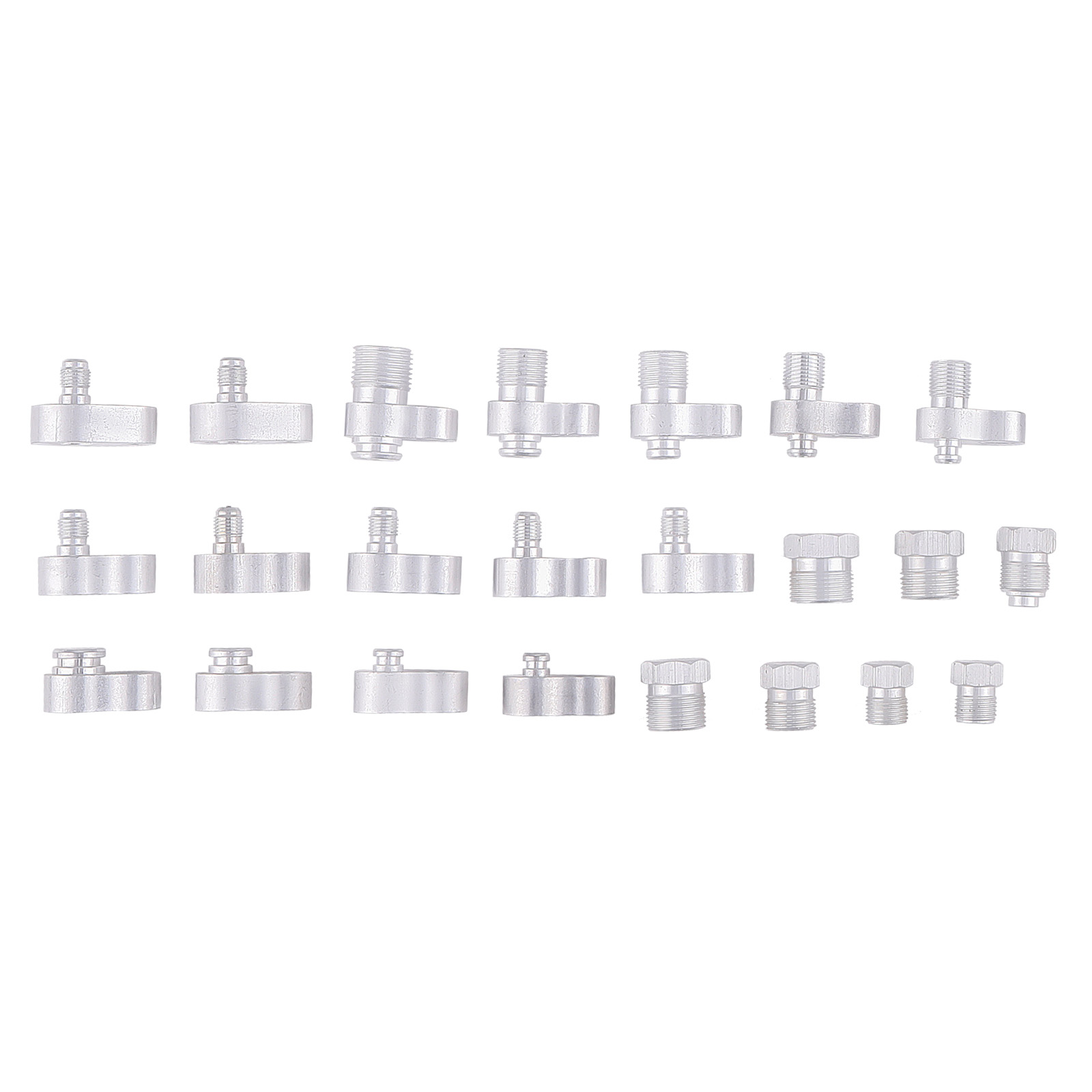 56Pcs Auto Air Conditioning Leak Detector Detection Fitting Tool Kit Car Truck