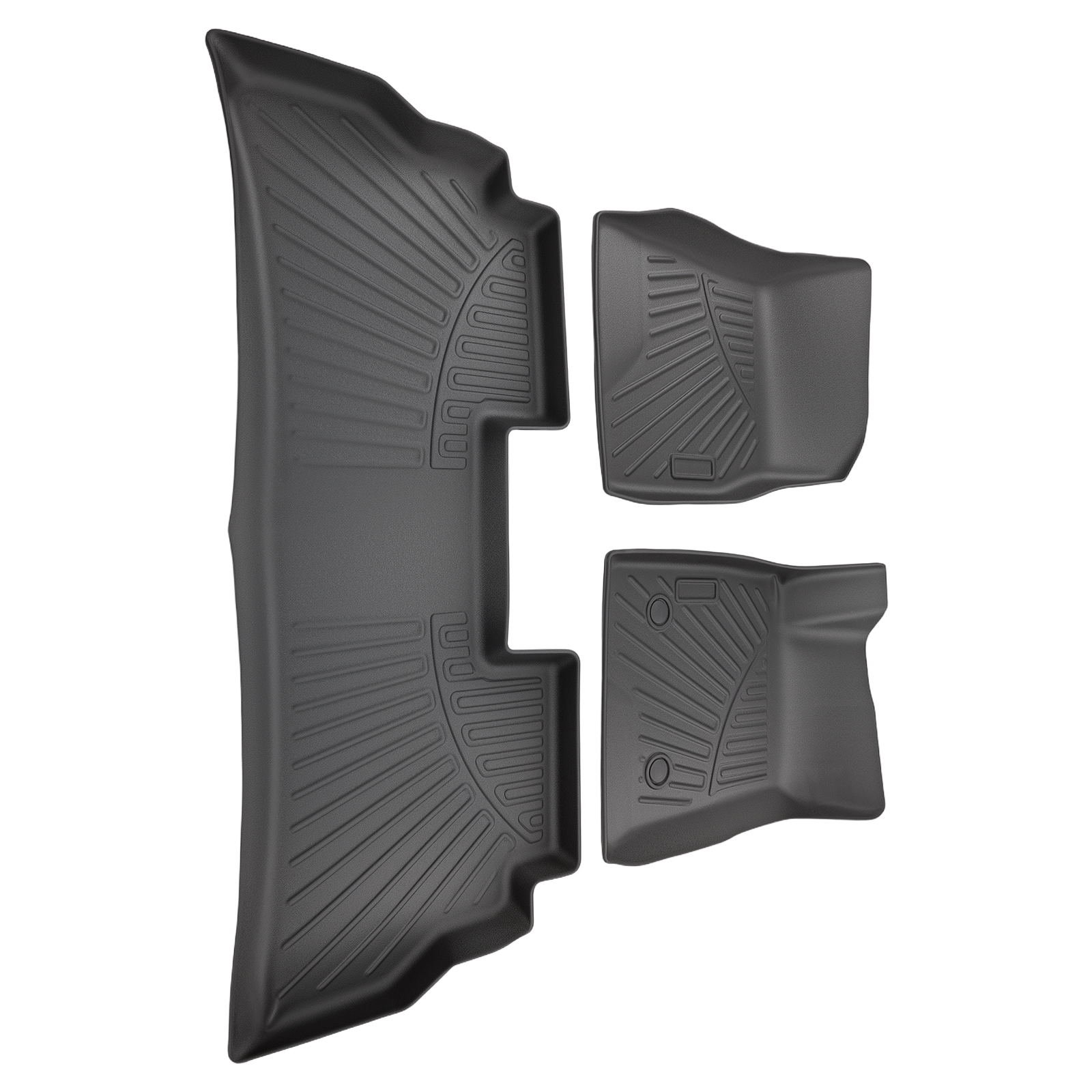 Carpet Floor Mats for Chevrolet Trax/Buick Envista 24-26 TPE Rubber Black Set