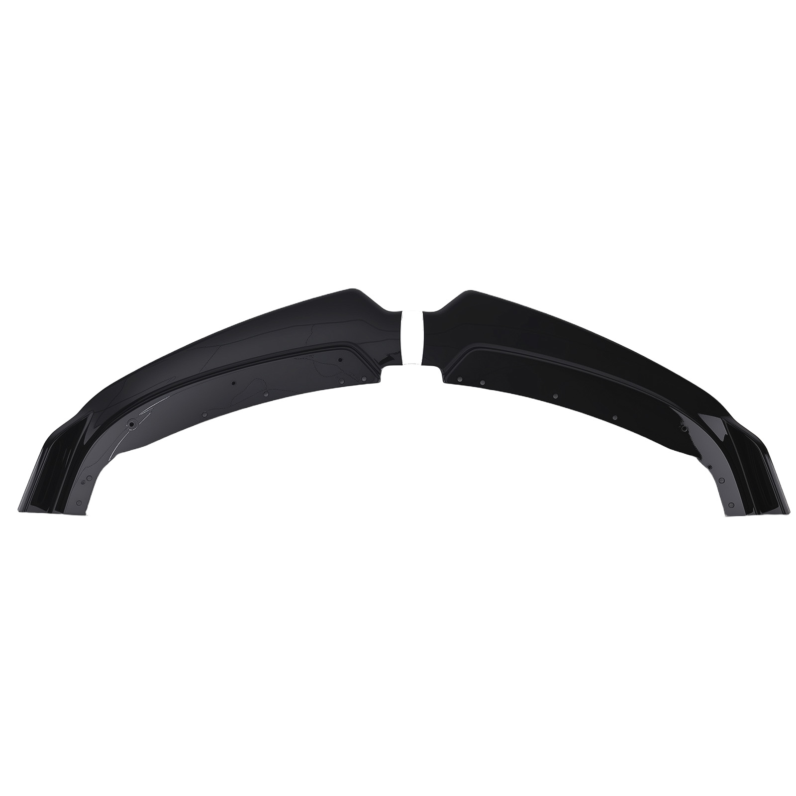 Gloss Black Front Bumper Splitter Spoiler Lip Kit For BMW F30 Base 2012-2015