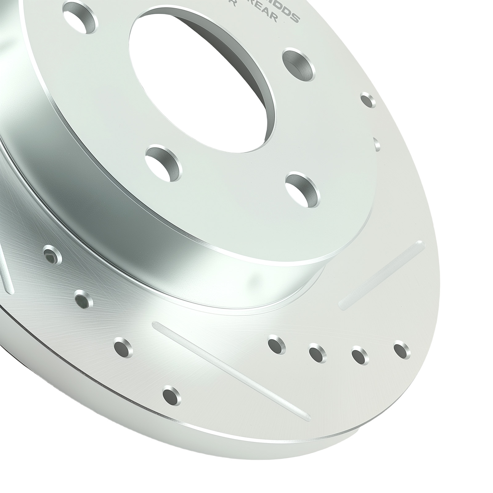 Rear Drilled&Slotted Disc Brake Rotor For Pontiac Pursuit 2006/Saturn Aura 07-09