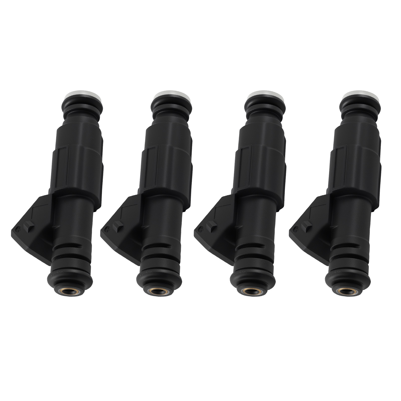 4 Gas Injectors for Plymouth Voyager Grand Voyager 2.4L 1996-1997 Black