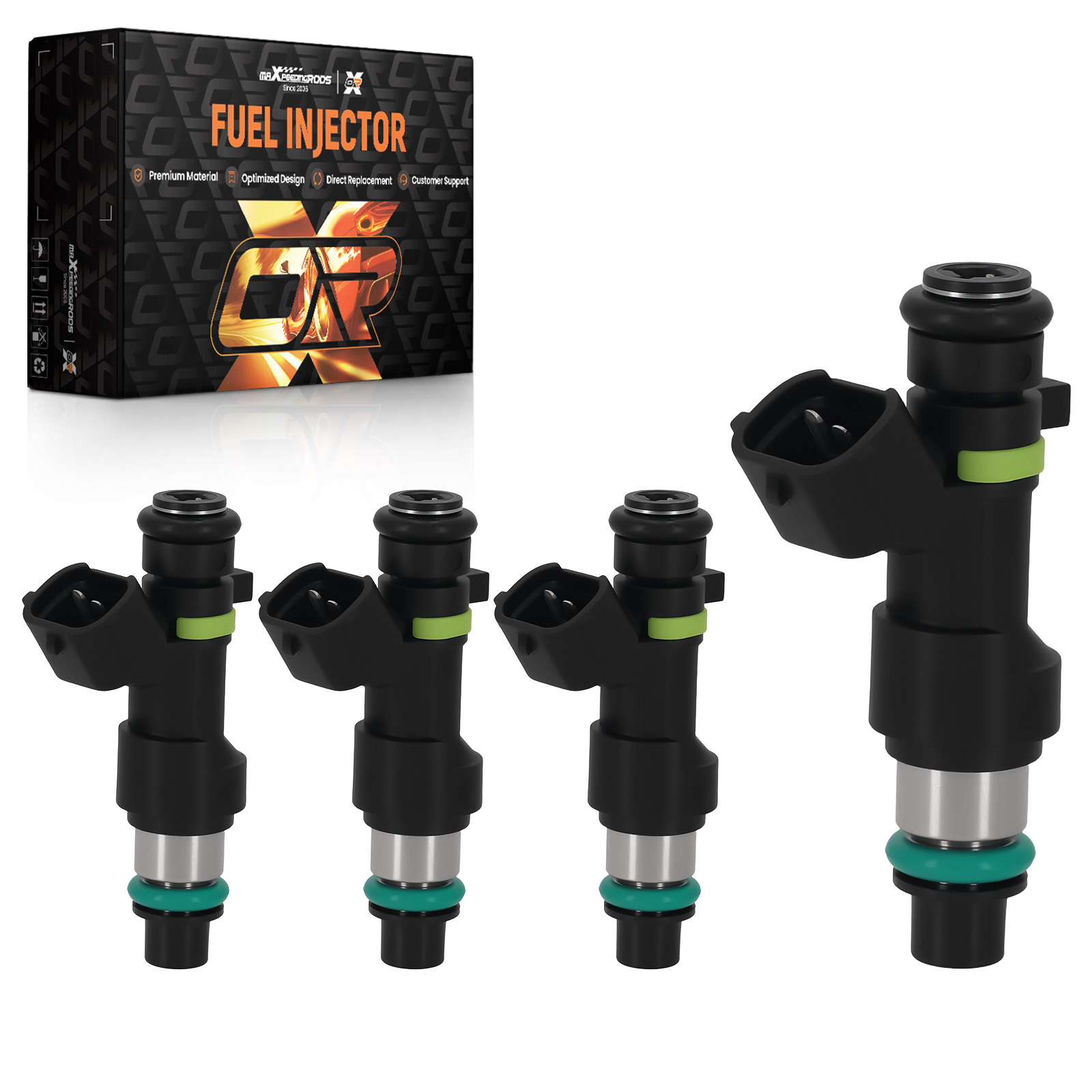 4PCS Fuel Injectors for Nissan Rogue Altima 2.5L 2015-2017 16600-9HP0A FBY2855
