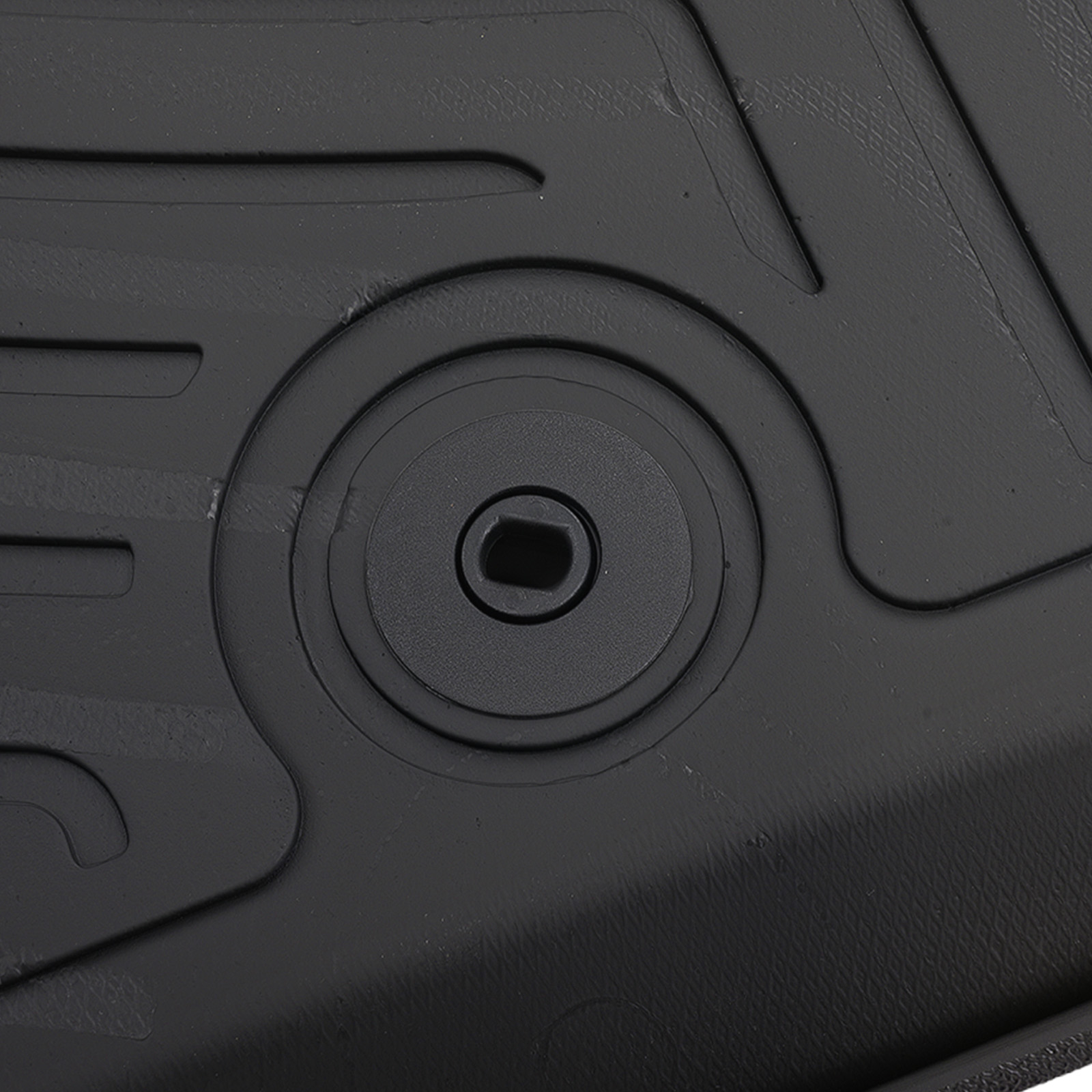Carpet Floor Mats for Hyundai Santa Fe 5 Seat 2021-2023 TPE Rubber Waterproof