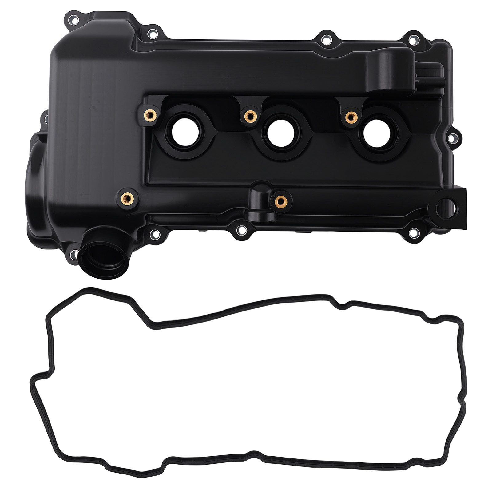 Black Valve Cover for Mitsubishi Mirage G4 1.2L 2017-2024 1035B156 Plastic