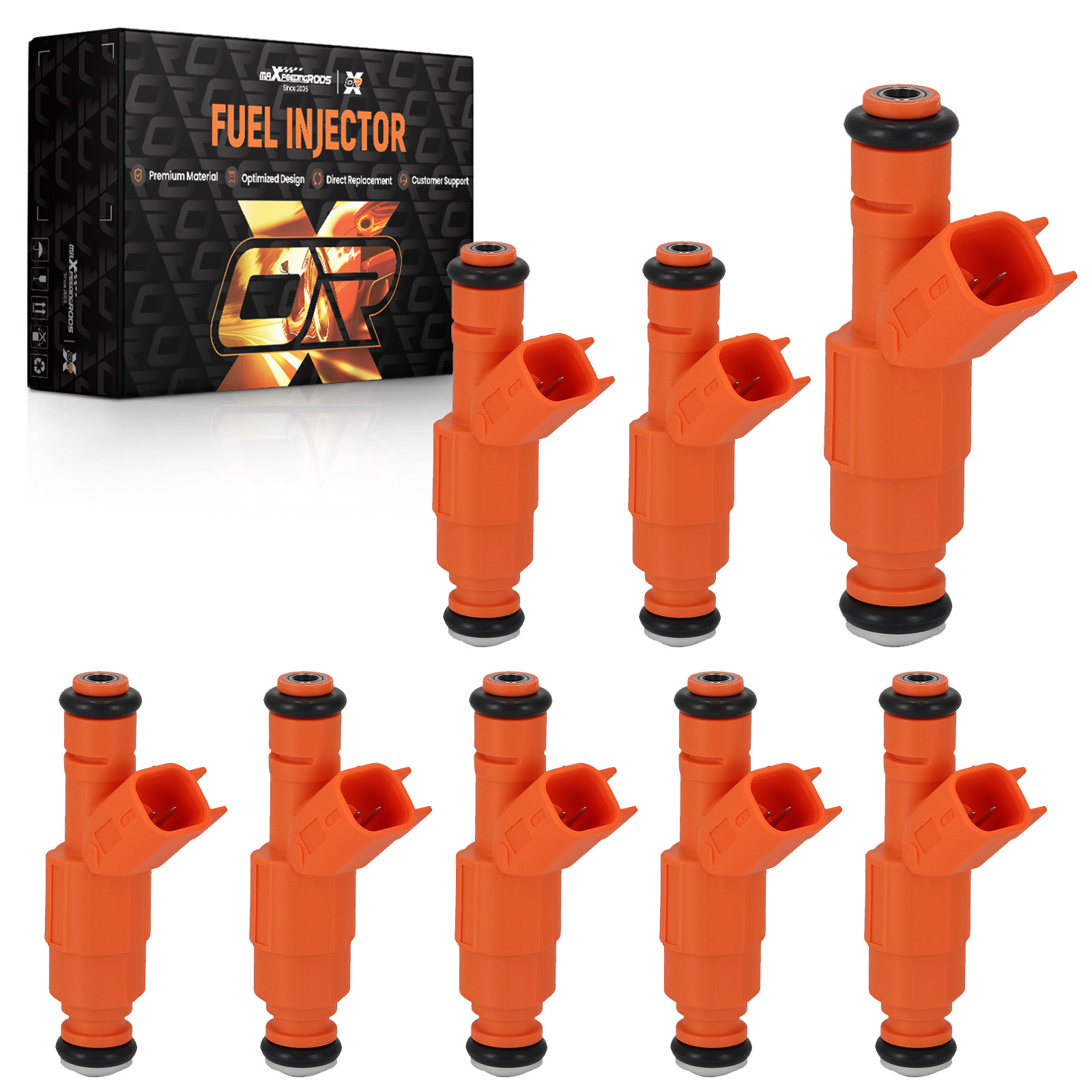 8 Gasoline Fuel Injectors for Lincoln Town Car 4.6L 2003-2004 0280155917 New