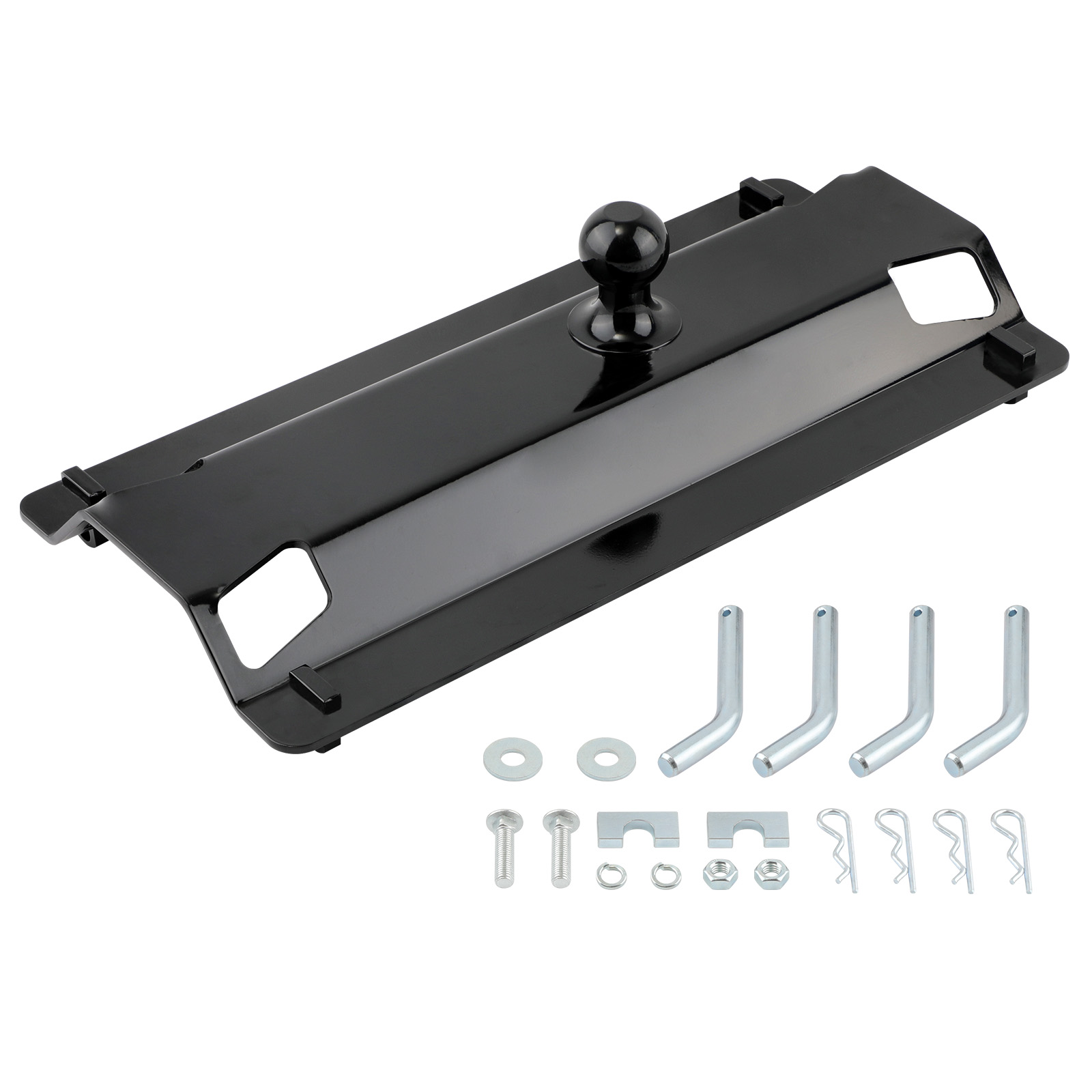 Universal 25,000Lbs 5th Wheel Gooseneck Trailer Hitch Plate for Pickup Truck