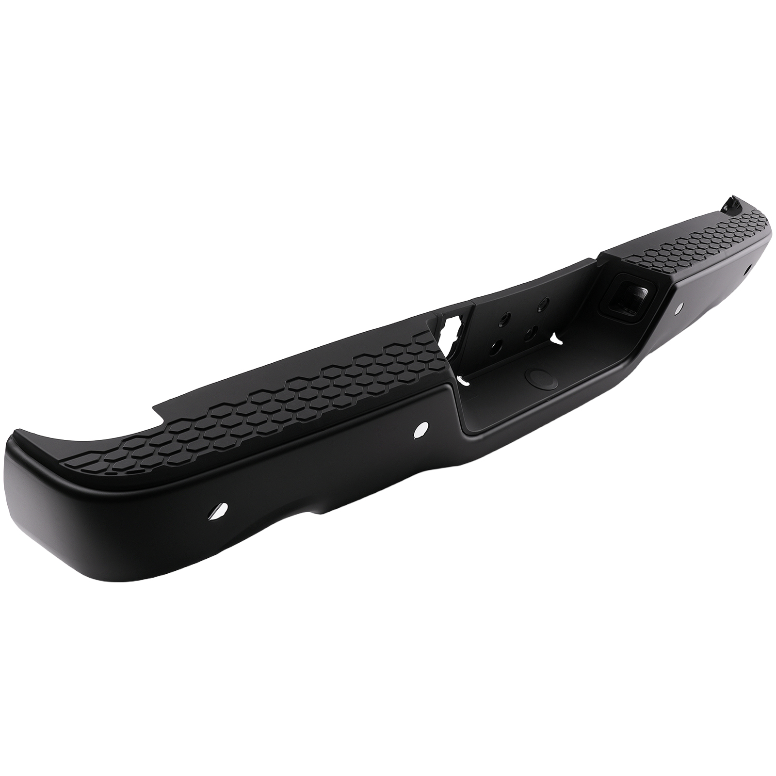 Rear Bumper for RAM 1500 2009-2018 68049859AB Black Dual Exhaust Bolt-On