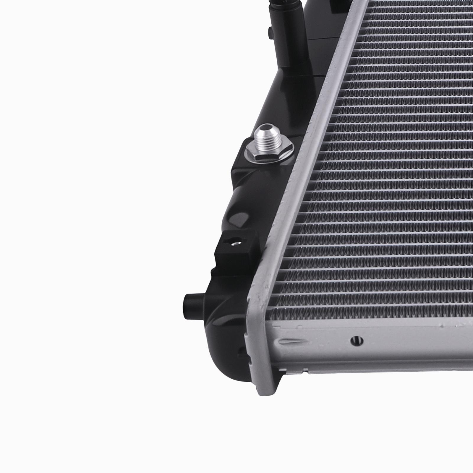Aluminum Downflow Radiator for Acura TL 3.5L 2009-2011 19010RK1A52 1 Row Core
