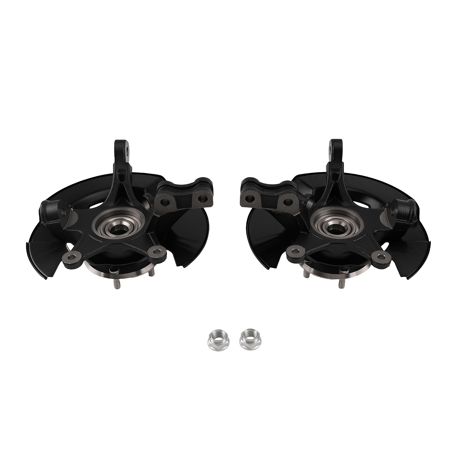 Steering Knuckle + Wheel Hub Bearings for Honda Pilot 2005-2008 KA698492 698492