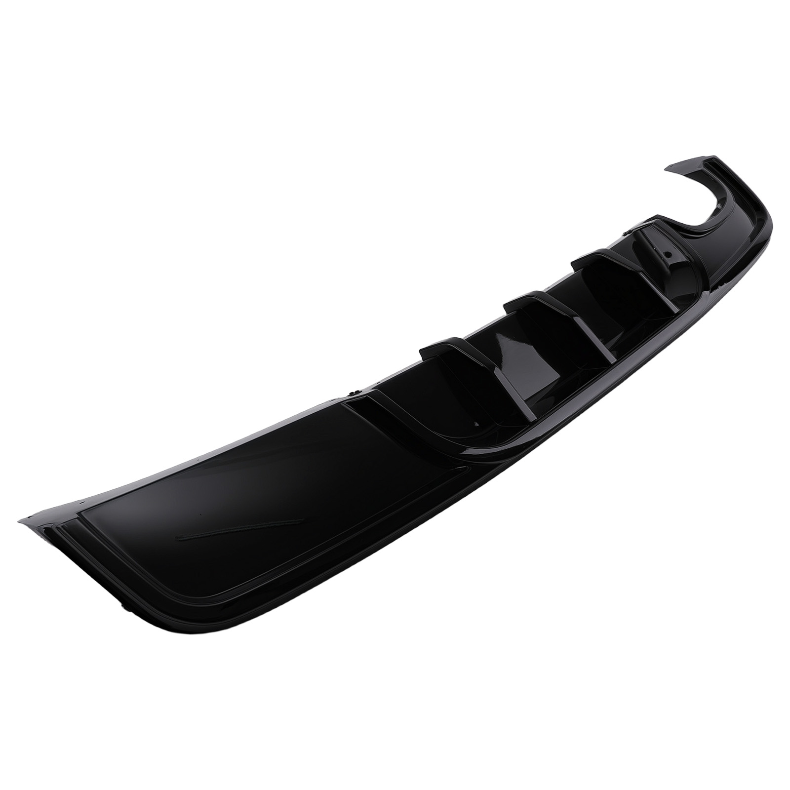 Black PP Extension Kit for BMW E82 125i 135i M Sport 2007-13 Rear Lower