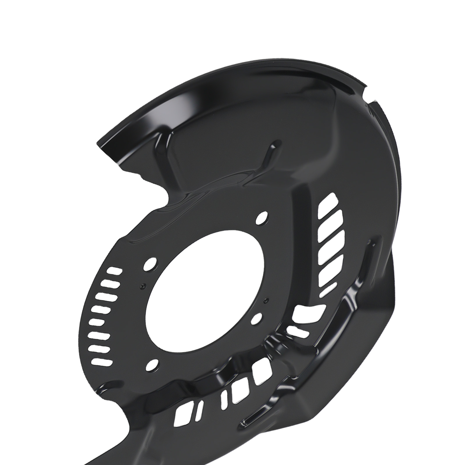 Brake Dust Shield Front Driver Passenger for Ford F-150 04-08 4L3Z2K004BA Black