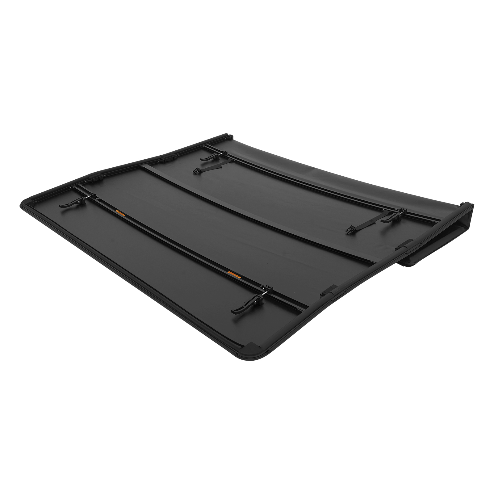 5.8ft 4-Fold Truck Bed Tonneau Cover for Silverado/Sierra 1500 07-2026 Dustproof